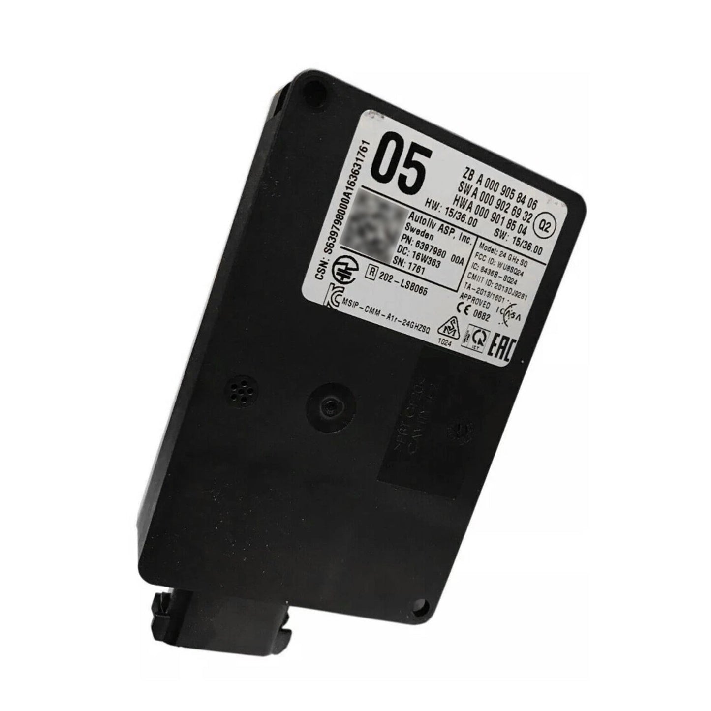 Mercedes Benz GLC W253 / X253 / C253 Front Radar Sensor Distronic Control Unit 0009058406