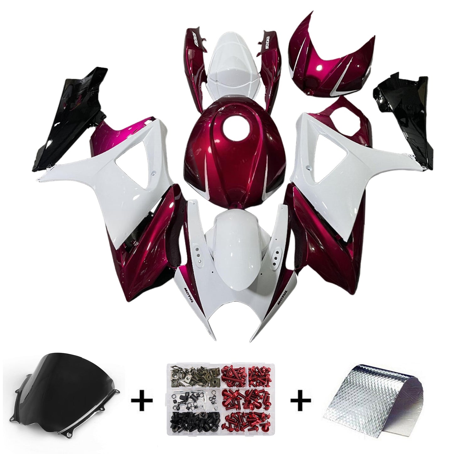 Injection Fairing Kit Bodywork Plastic ABS For Suzuki GSXR1000 2007-2008 K7