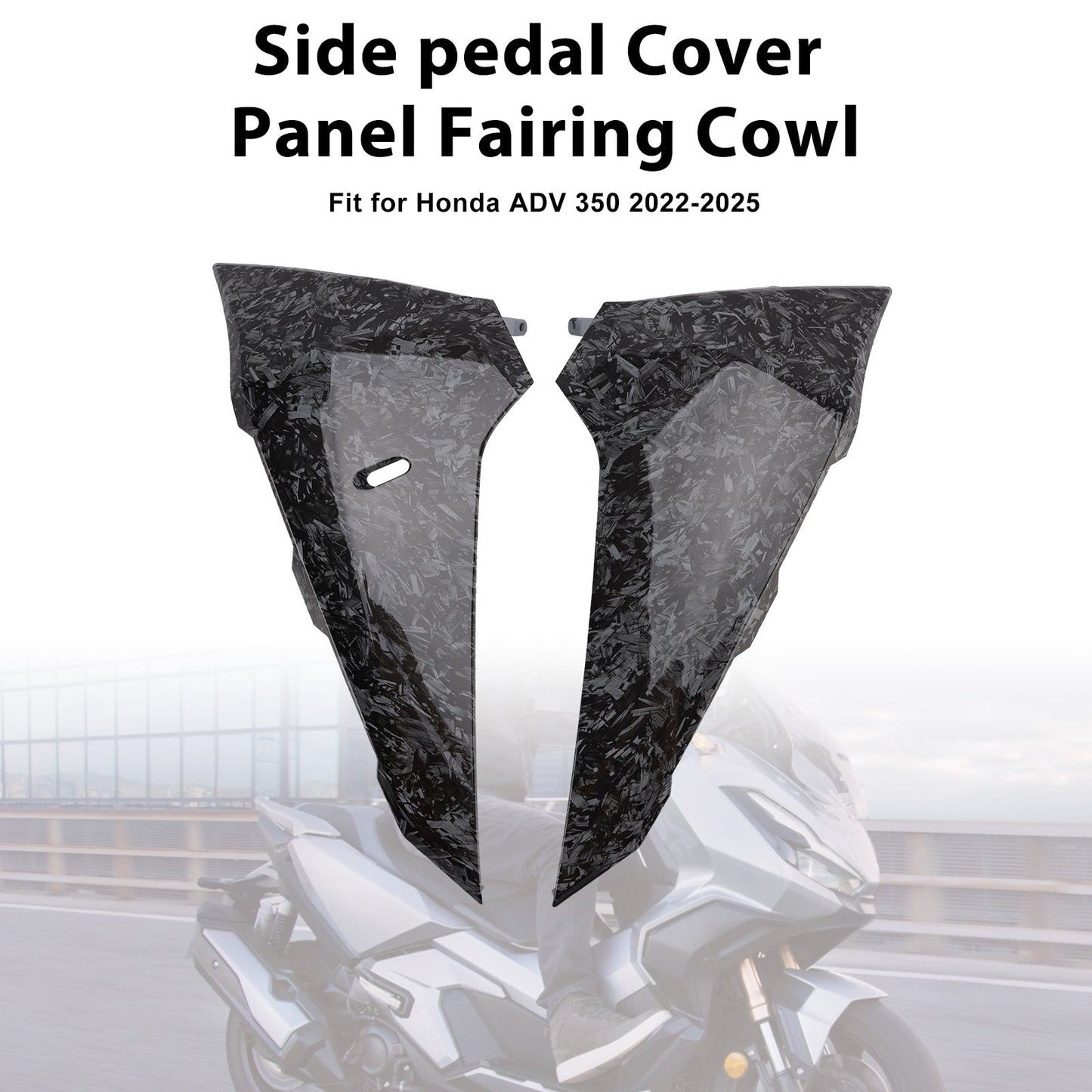 2022-2025 Honda ADV 350 Side pedal Cover Panel Fairing Cowl