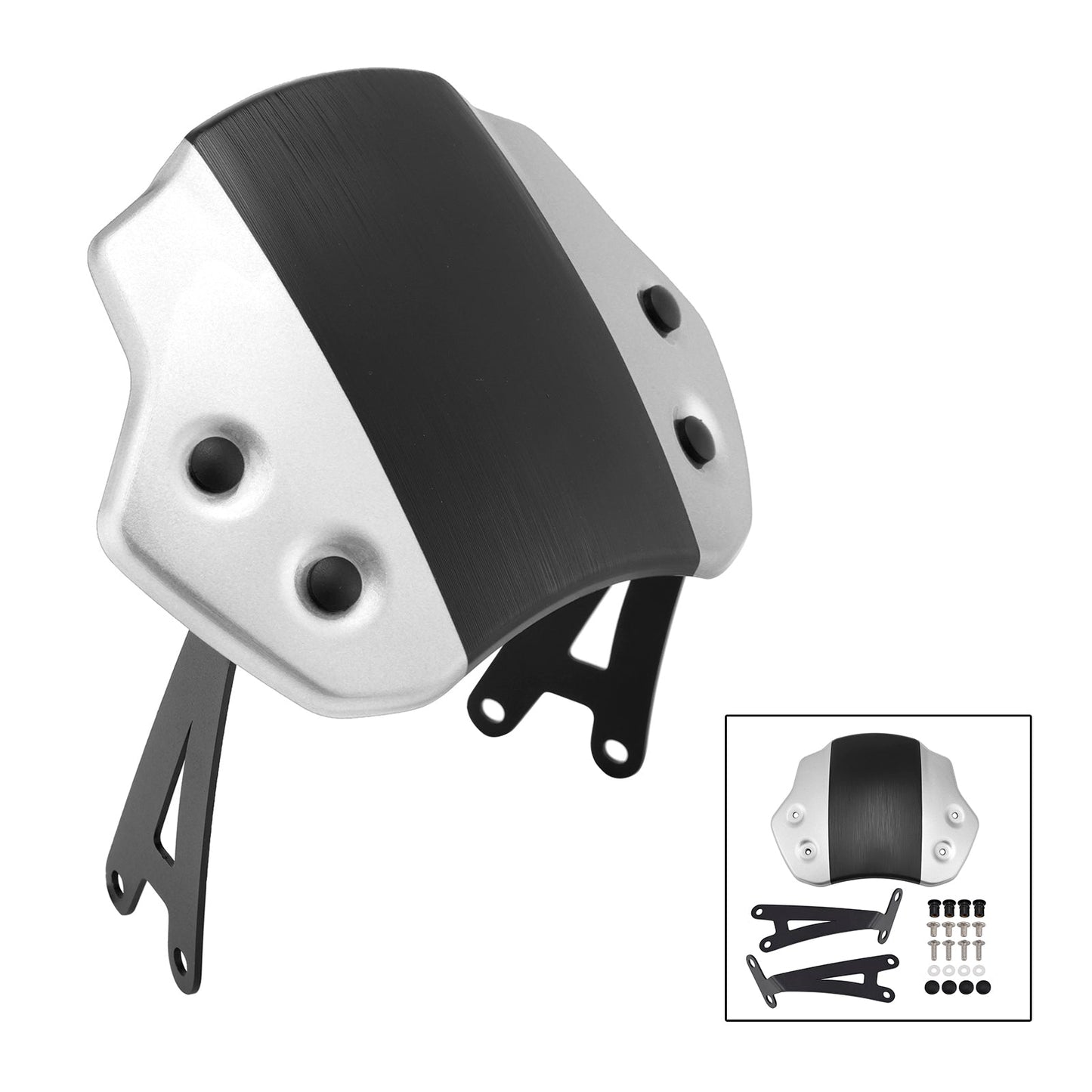 2024-2025 SCRAMBLER 400 X Motorcycle Windshield WindScreen