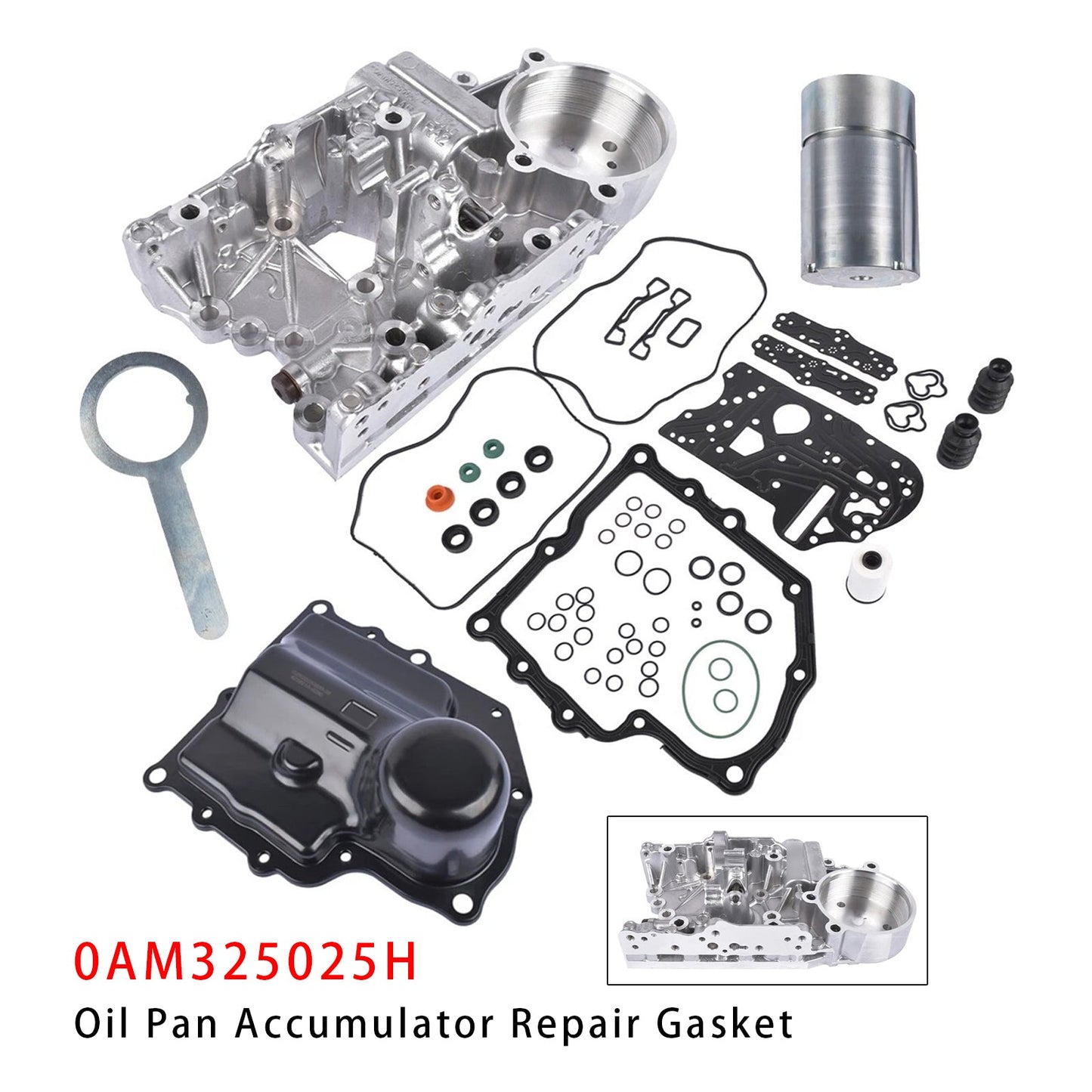 2013-2015 Skoda Yeti Model Years 7 speed Oil Pan Accumulator Repair Gasket 0AM 325 025 D