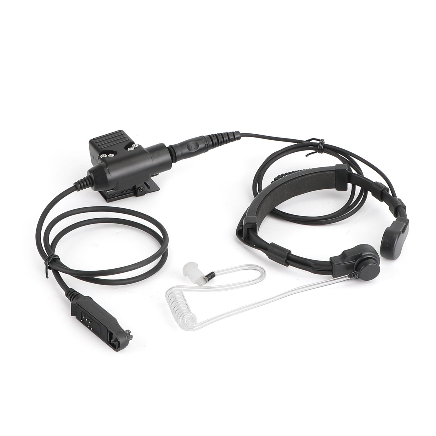 Throat Mic Headset Air Tube Fit for BaoFeng BF-A58 BF9700 BF-S56 BF-UV9Rplus