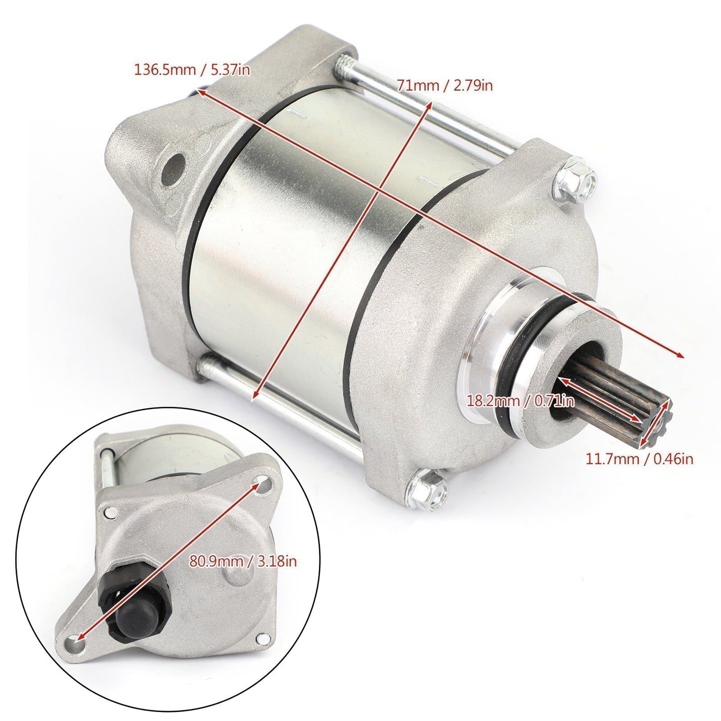 2019-2020 KTM 300 XC-W TPI Starter Motor 55440001000