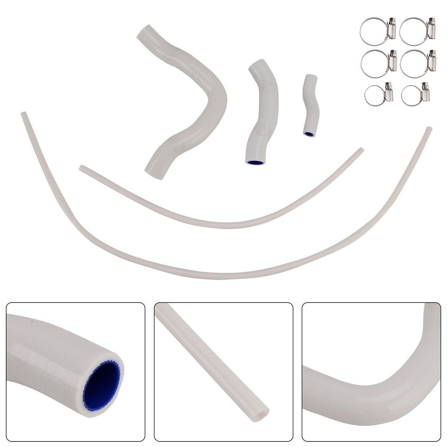 Silicone Radiator coolant Hose For Honda CB750 Hornet XL750 Transalp 23-25