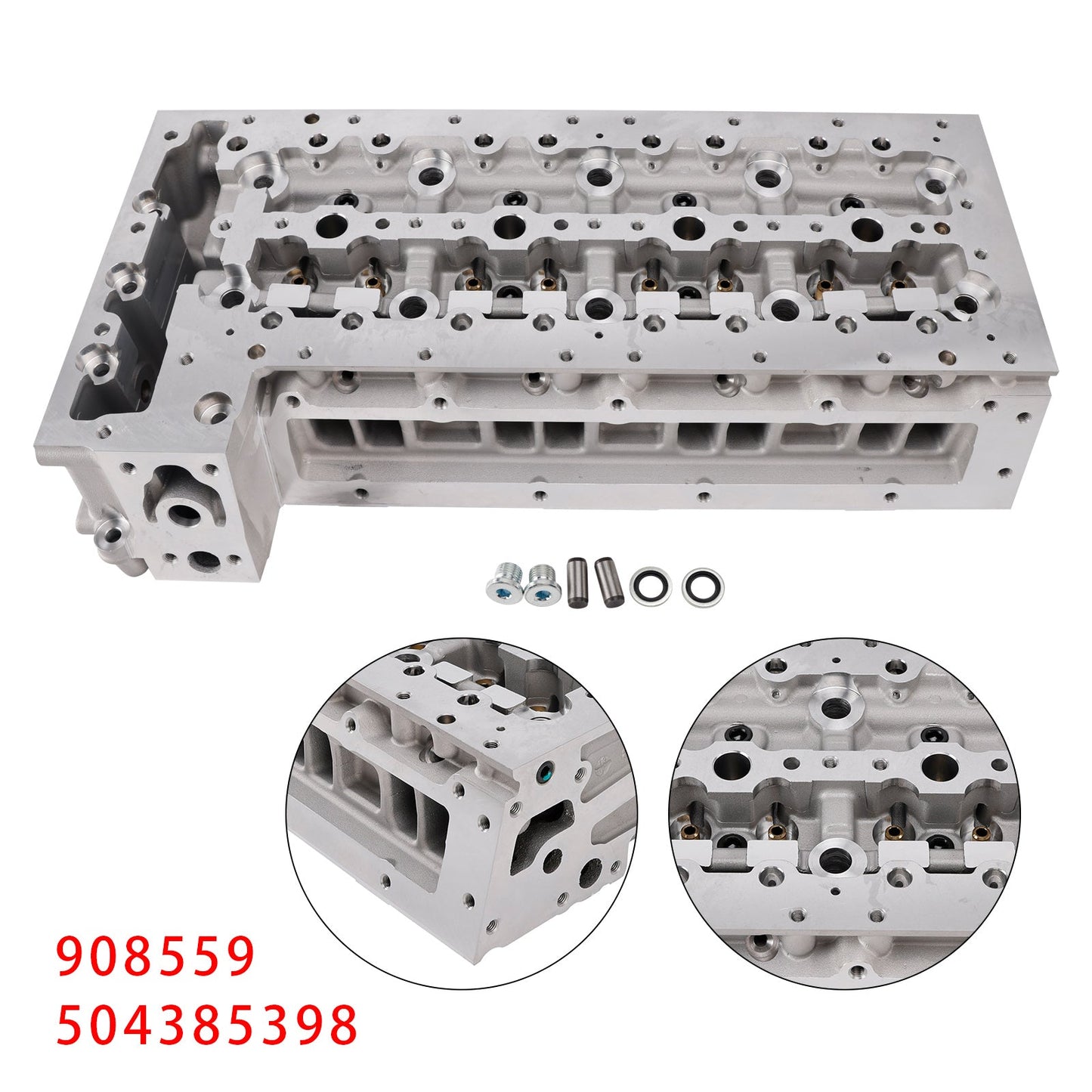2011-on Fiat DUCATO Van (250_) 180 Multijet 3,0 D Cylinder Head 908559 0200KC