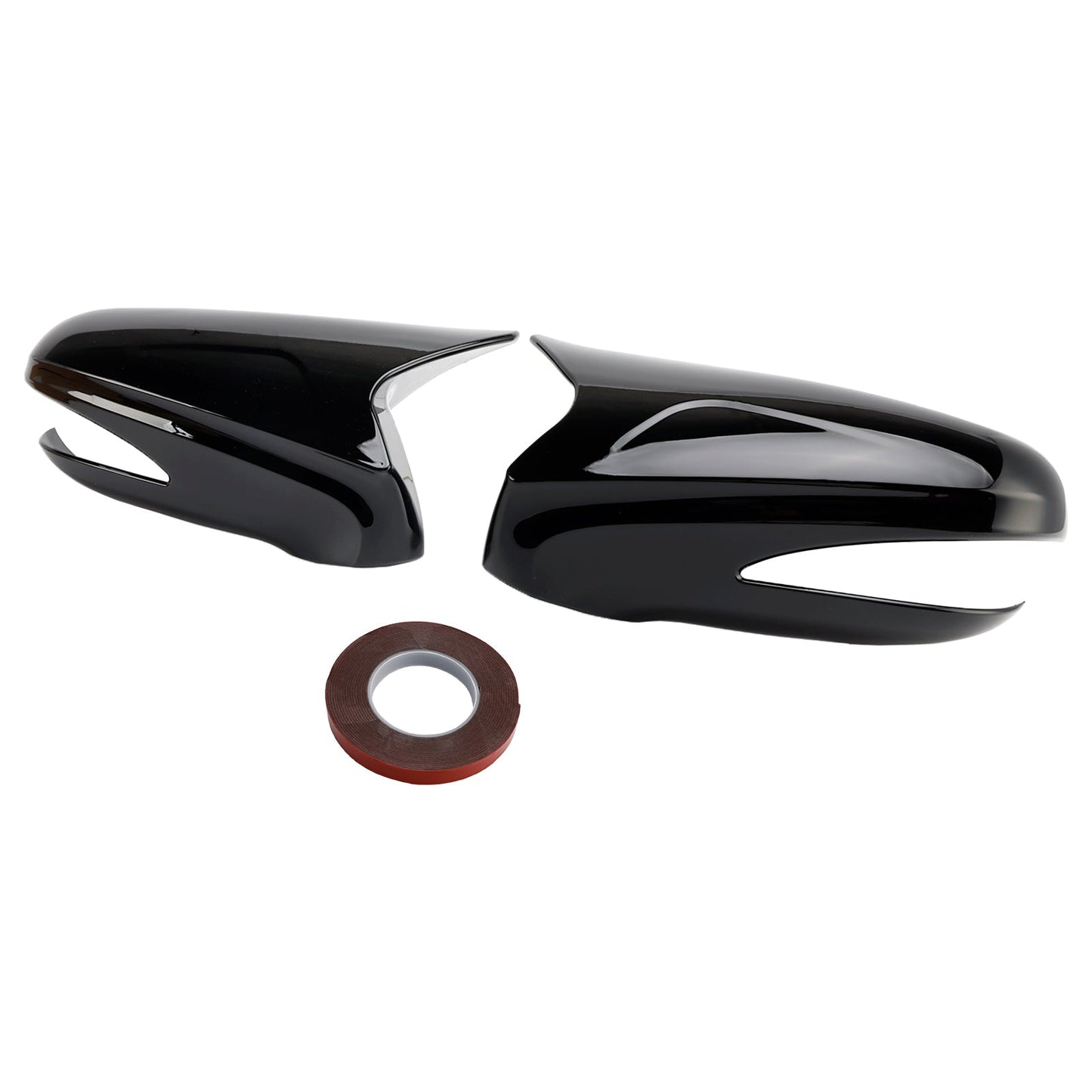2009-2012 Lexus LS460 LS600h Side Mirror Covers Rearview Housing Black 8794A53411A0