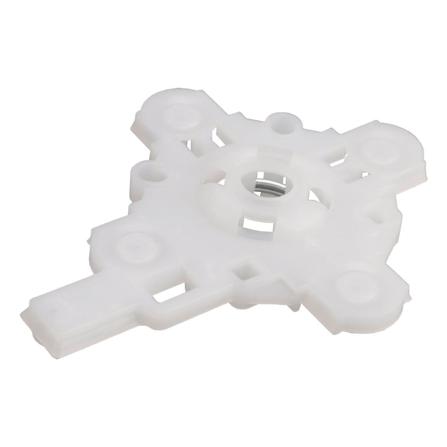 Left Car Side Mirror Glass Lens White Plastic Bracket Clip Holder for Honda