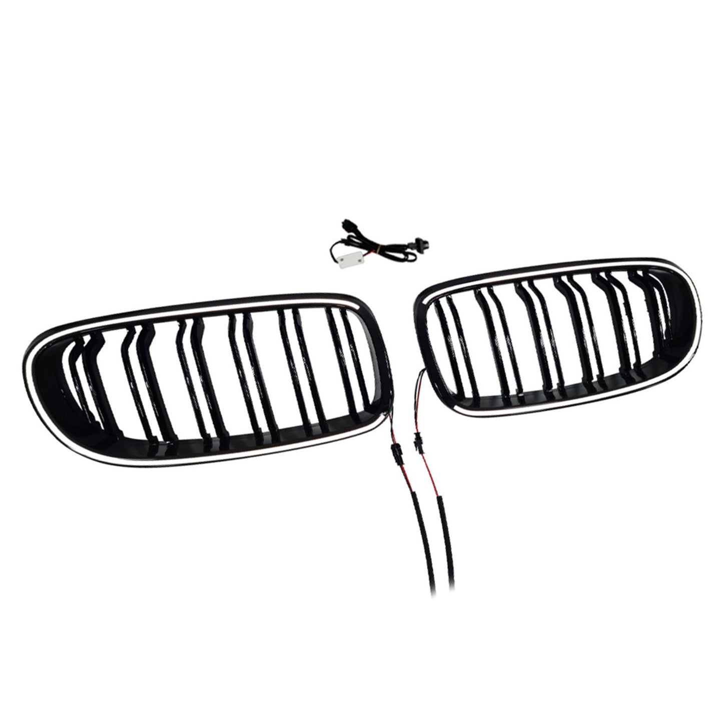 2009-2011 Fit BMW 3 Series E90/E91 LCI Double Rib Front Kidney Grill Grille