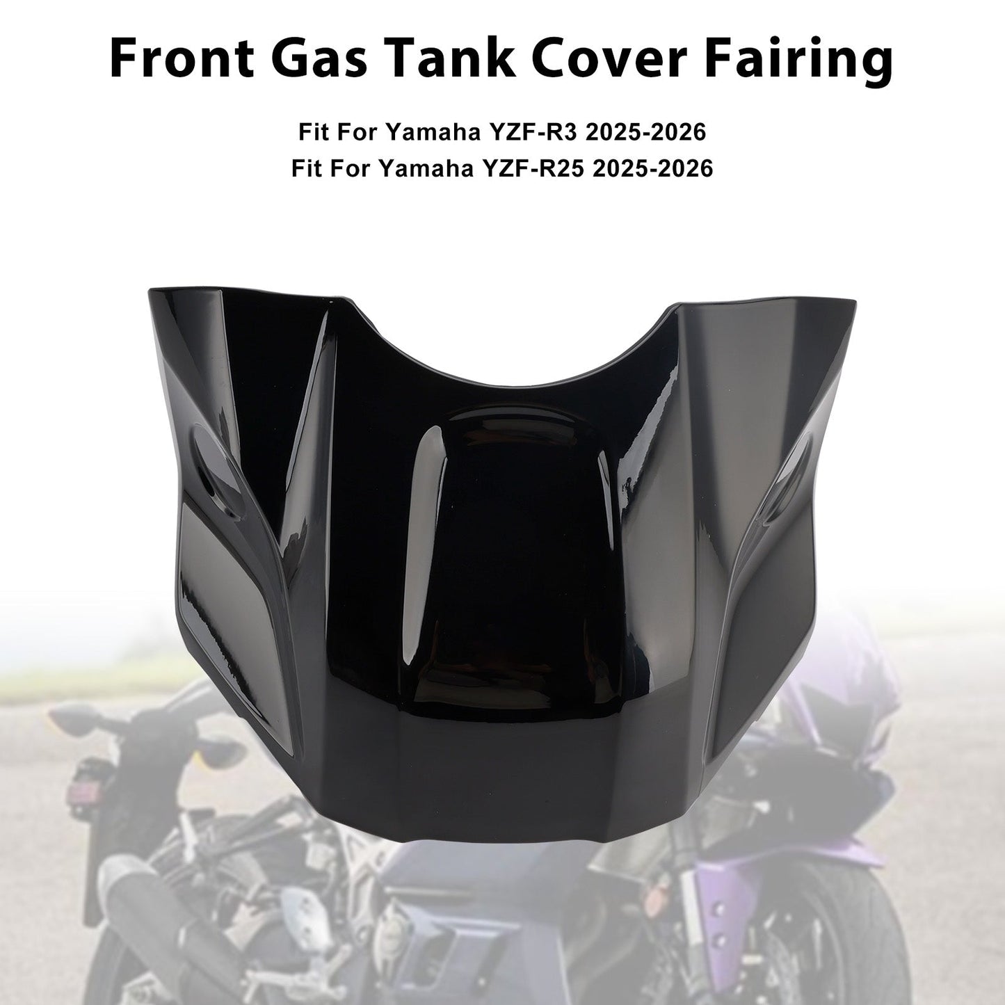 2025-2026 Yamaha YZF-R3 R25 Front Gas Tank Cover Fairing
