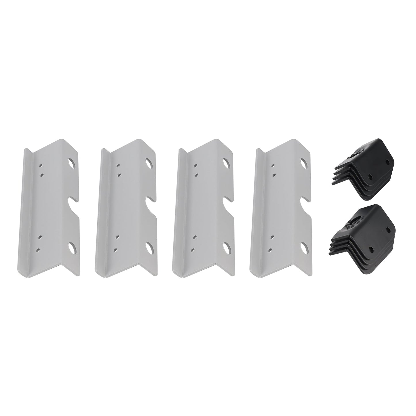 12x Seat Mounting Reinforcement Plates/Brackets For VW T5 T6 2 + 1 Rear Seats