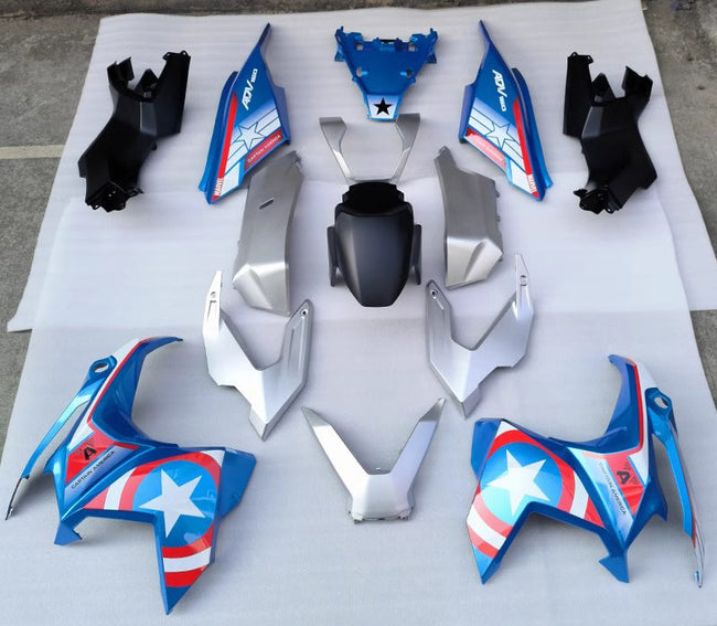 2022-2023 Honda ADV160 ADV 160 Injection Fairing Kit Bodywork Plastic ABS