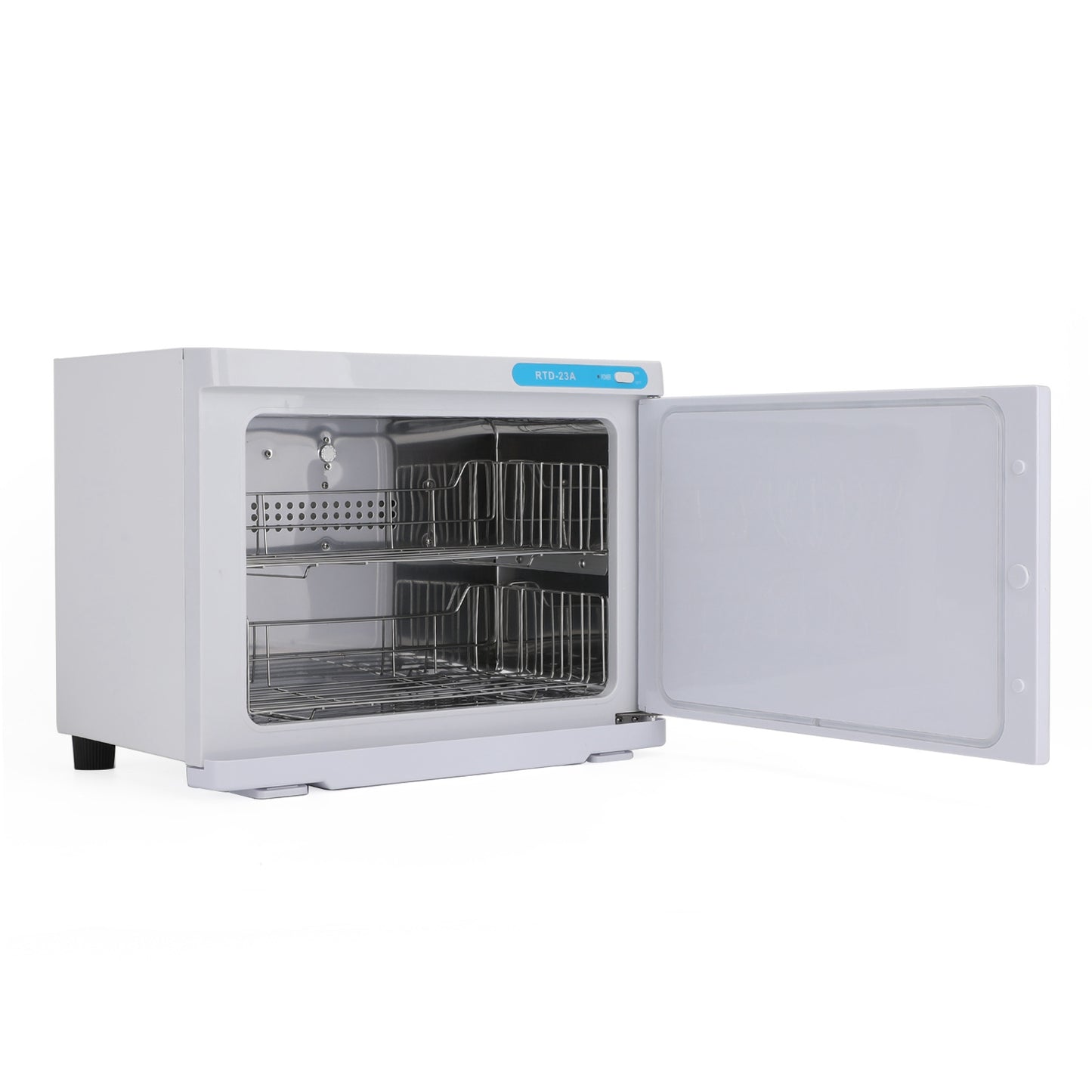 23L Hot Towel Warmer Cabinet UV Sterilizer Box Facial Salon Beauty Equipment