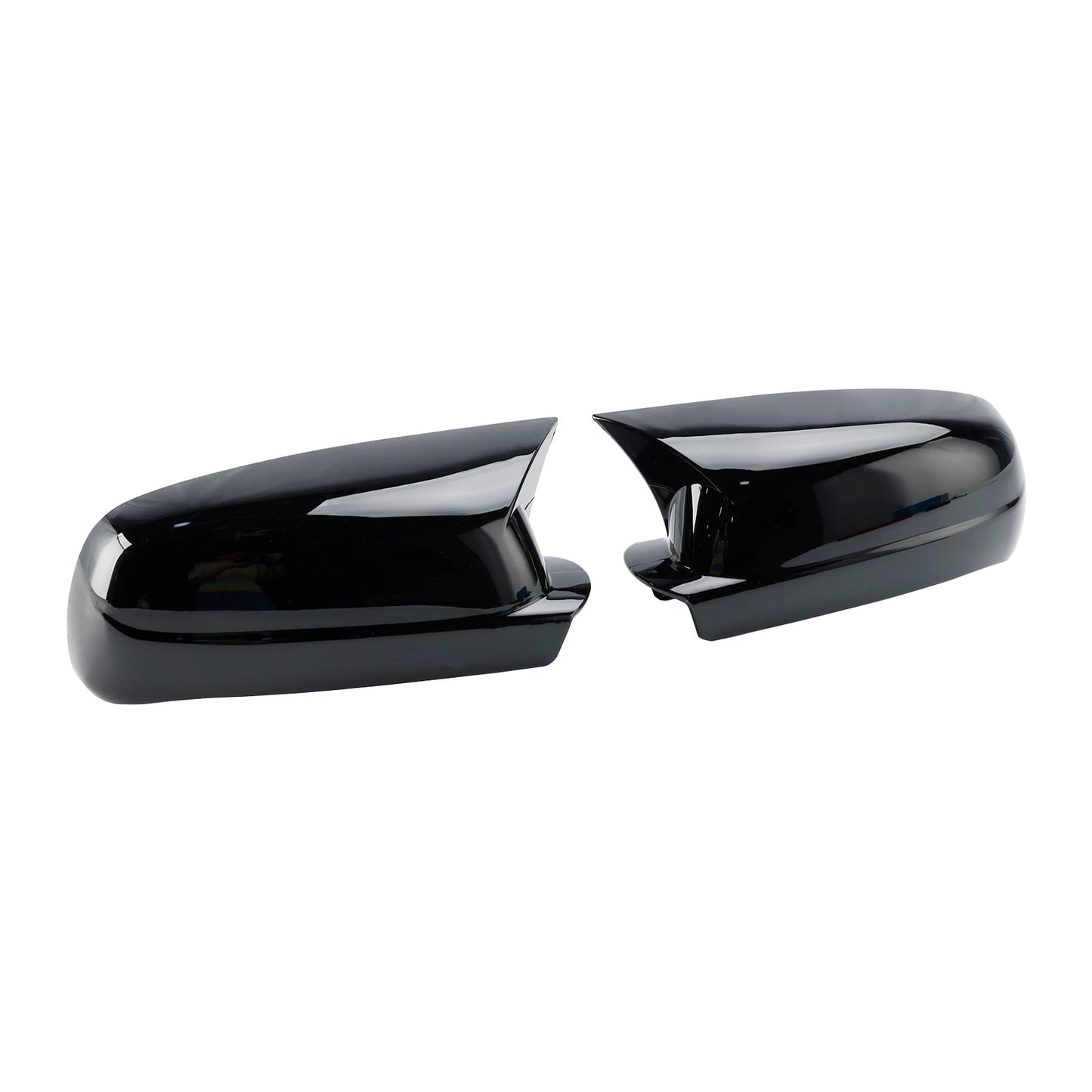 1998-2002 VW Passat B5 Gloss Black Wing Door Mirror Cover Caps Left + Right 3B0857537B