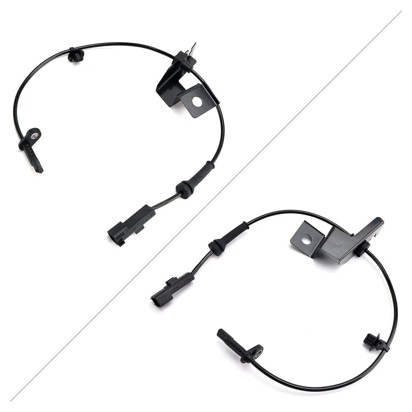 2*Front Left & Right ABS Speed Sensor For Ford Mondeo MK5 Galaxy MK3