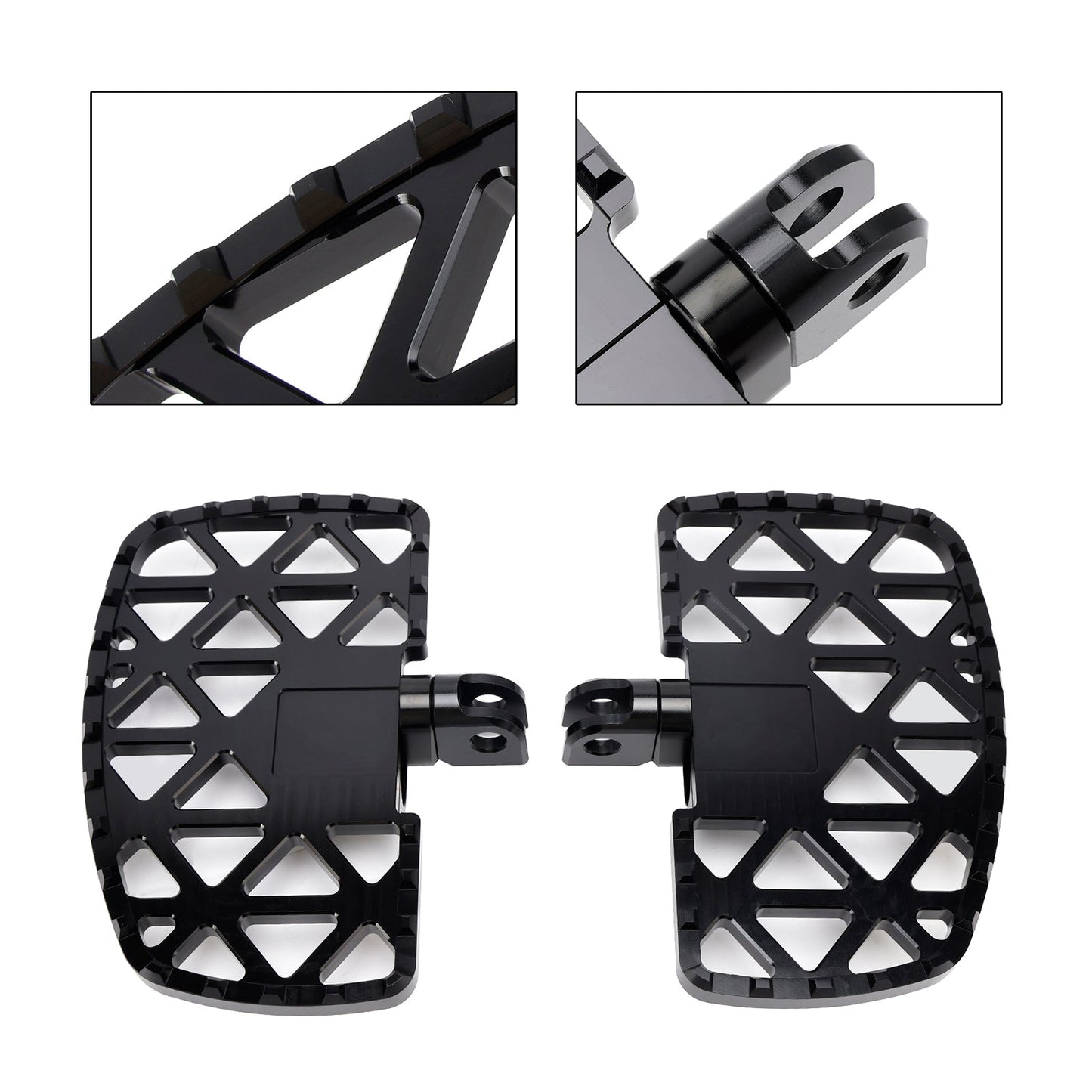 Front Footrests Foot Pegs fit for Kawasaki Eliminator 400 450 500 / SE 2023-2025