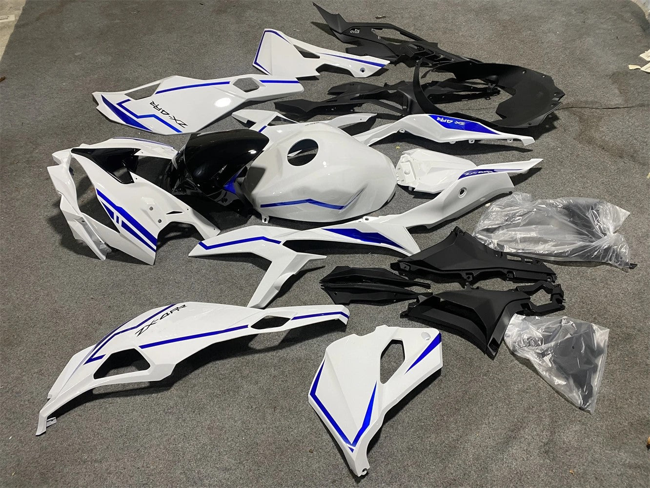 2019-2025 Kawasaki Ninja ZX-25R Amotopart Injection Fairing Kit Bodywork ABS #102