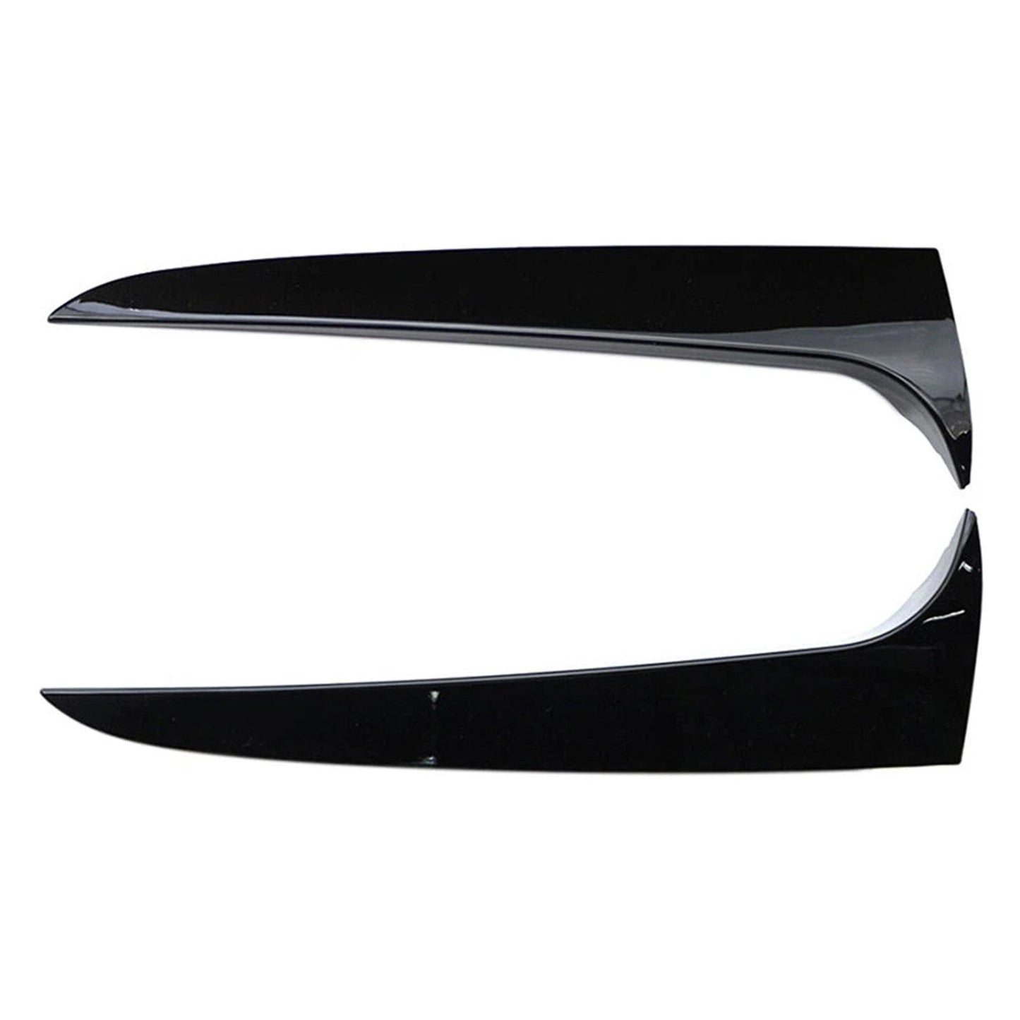 2011-2017 BMW X3 F25 Gloss Black Pair Rear Window Side Wing Spoiler