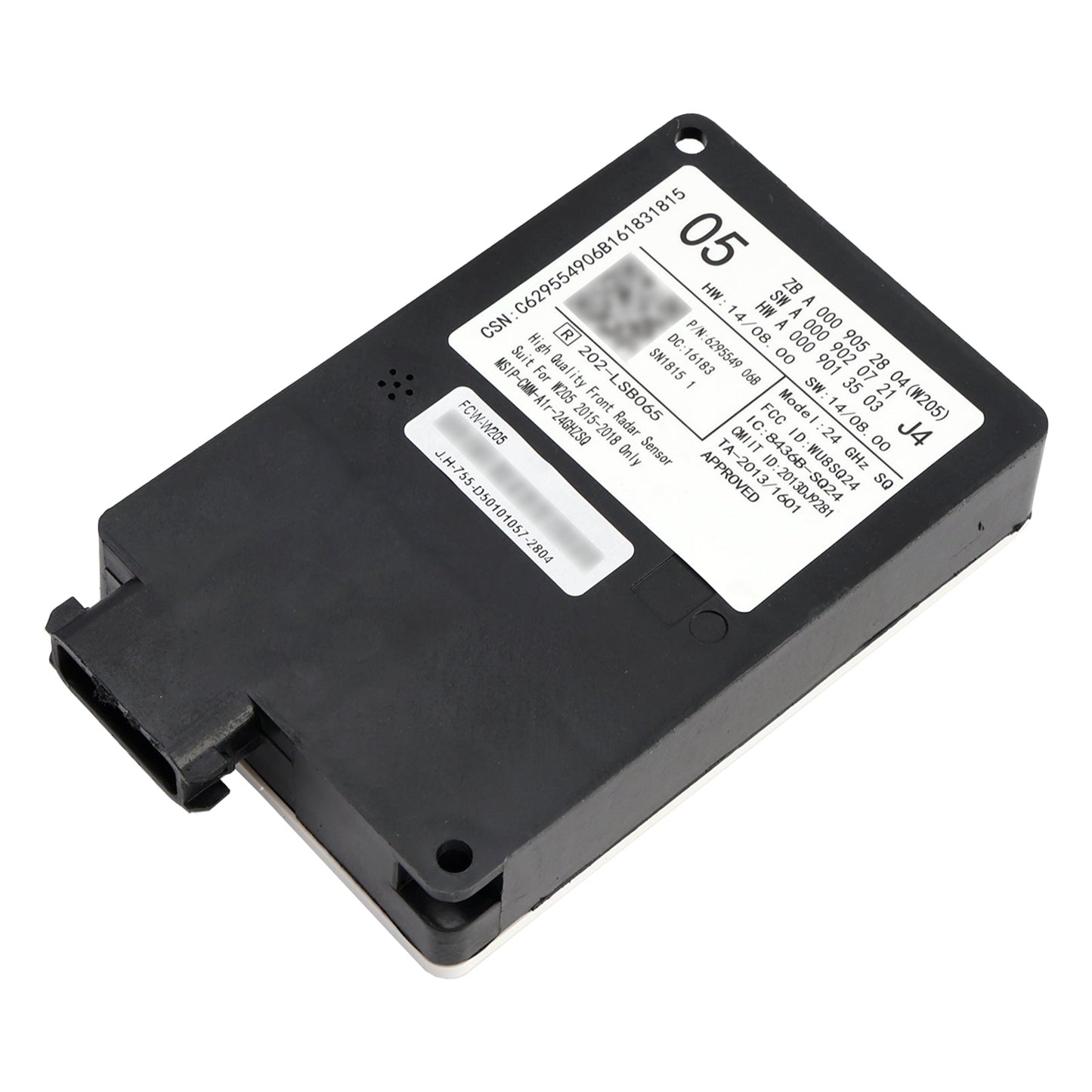 2015-2018 Mercedes C-Class W205 Old Front Radar Sensor Control Unit A0009052804 A0009020721