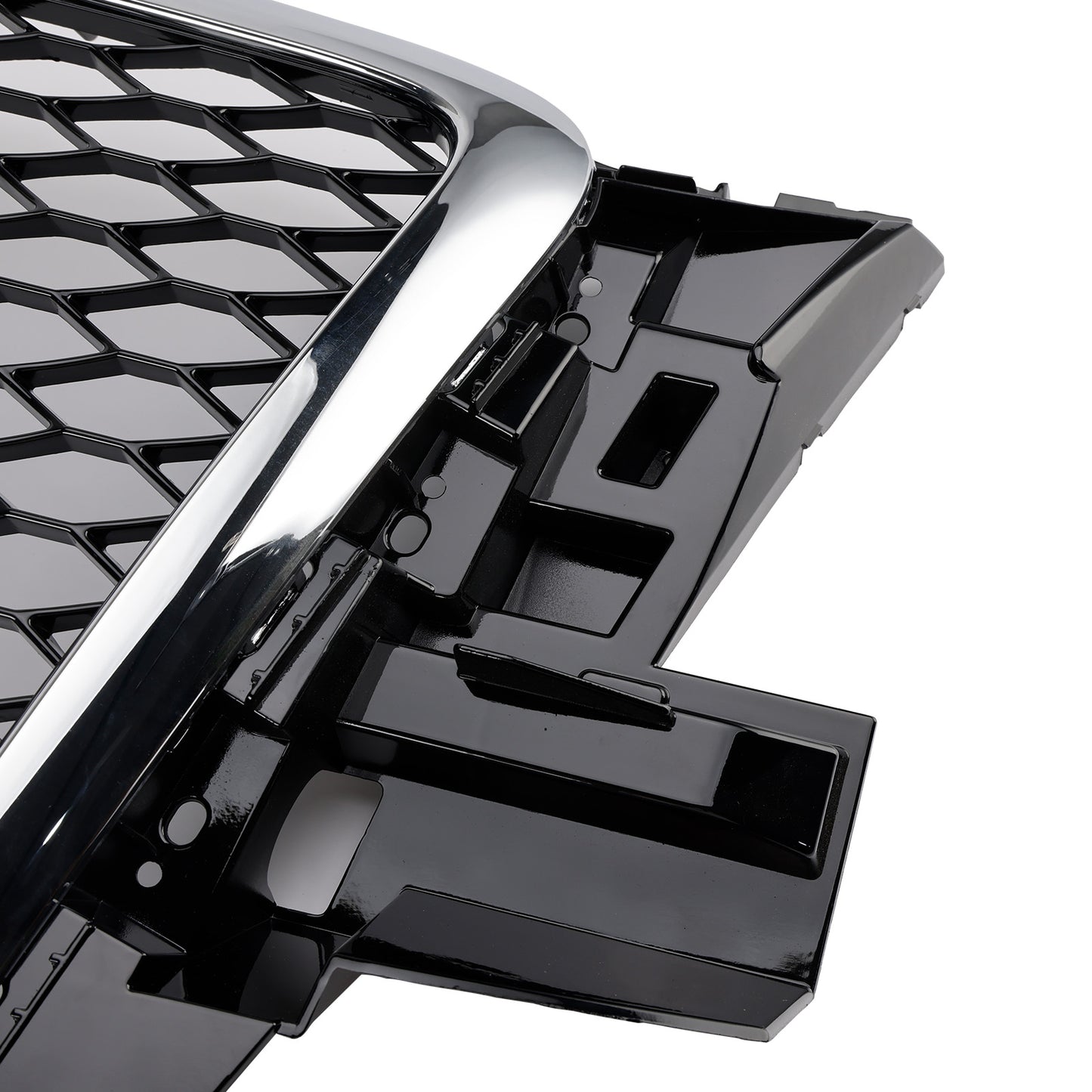 Chrome/Black Front Bumper Grill Grille 8R0853651B Fit Audi Q5 2009-2012