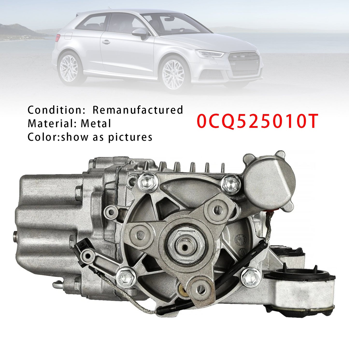 08.2014-11.2020 Volkswagen VW PASSAT B8 Variant (3G5, CB5) 2.0 TDI 4motion Cupra Rear Axle Gear Differential 0CQ525010T