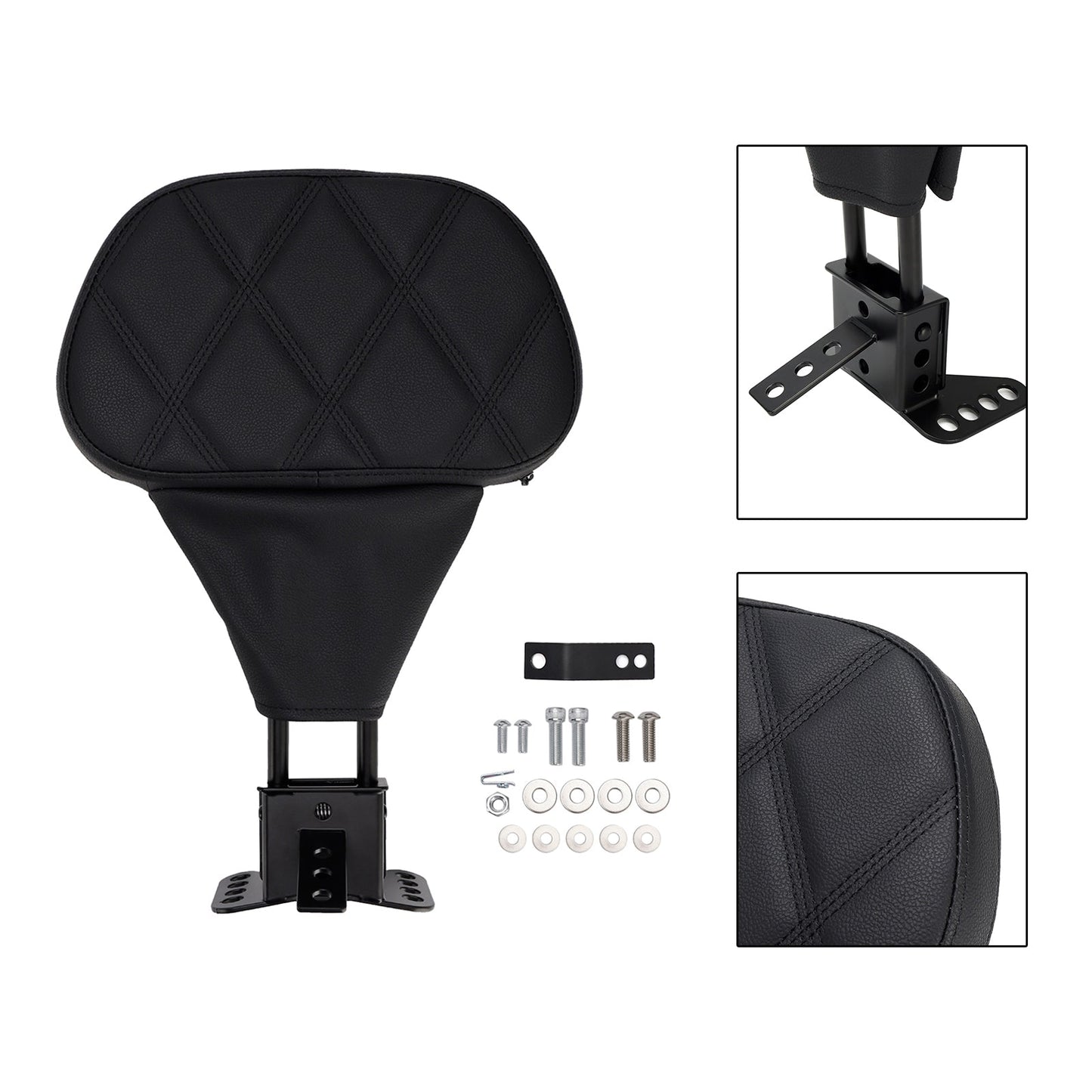 1988-2008 Street Electra Road Glide Road King Tri Glide Driver Backrest pad