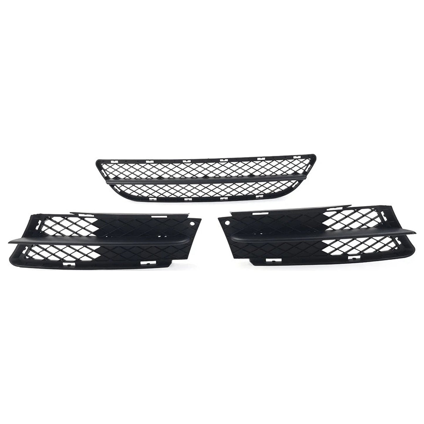 Front Bumper Lower Grille Set For BMW 3 Series E90 E91 2006-2008 51117134074