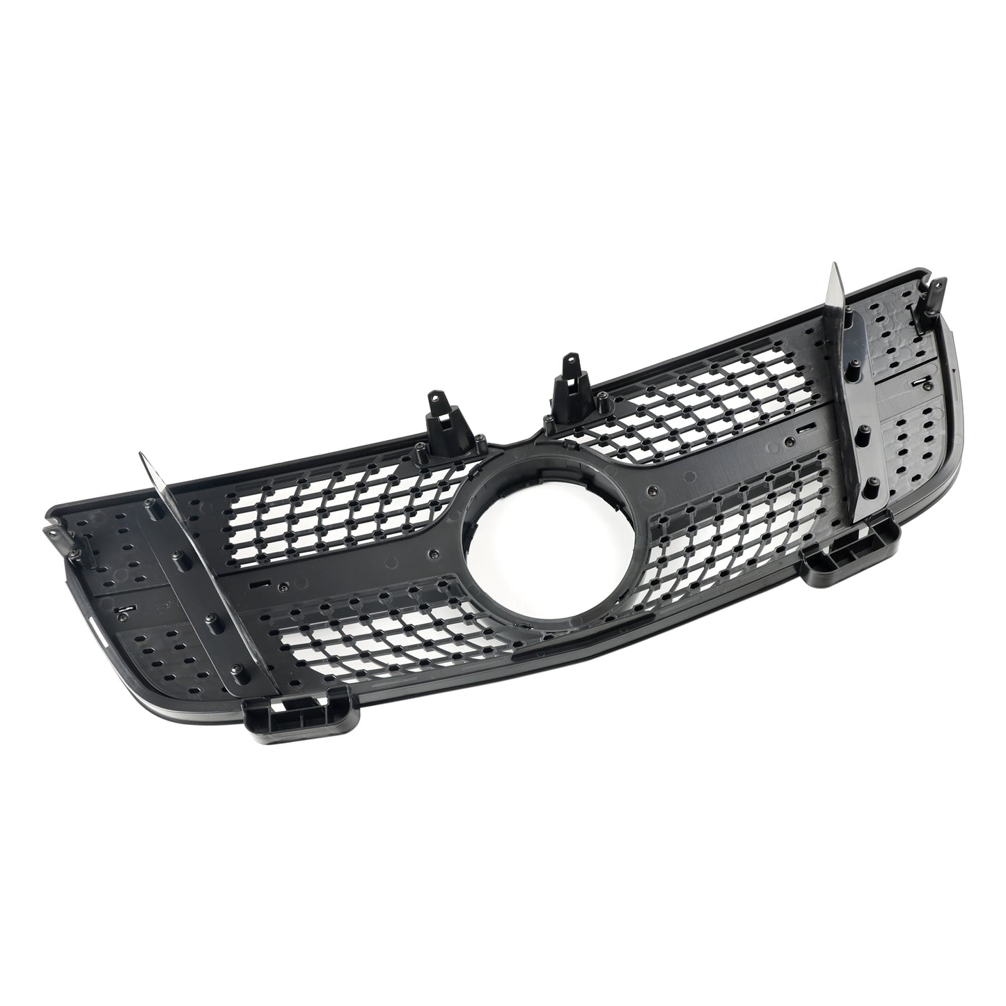 Diamonds Front Bumper Grille Fit Mercedes Benz GL-Class X164 2007-2009 Chrome