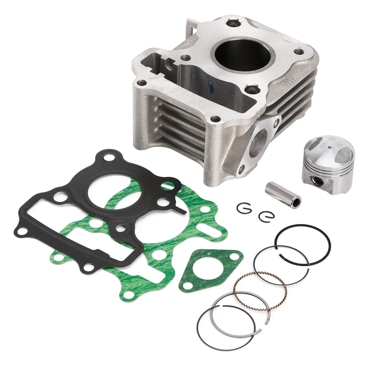 2010 SYM (Sanyang) Cello 25km/h AIR 4T E2 50cc Cylinder Piston Gaskets Top End Kit 12101-AMA-000 13010-A1A-000