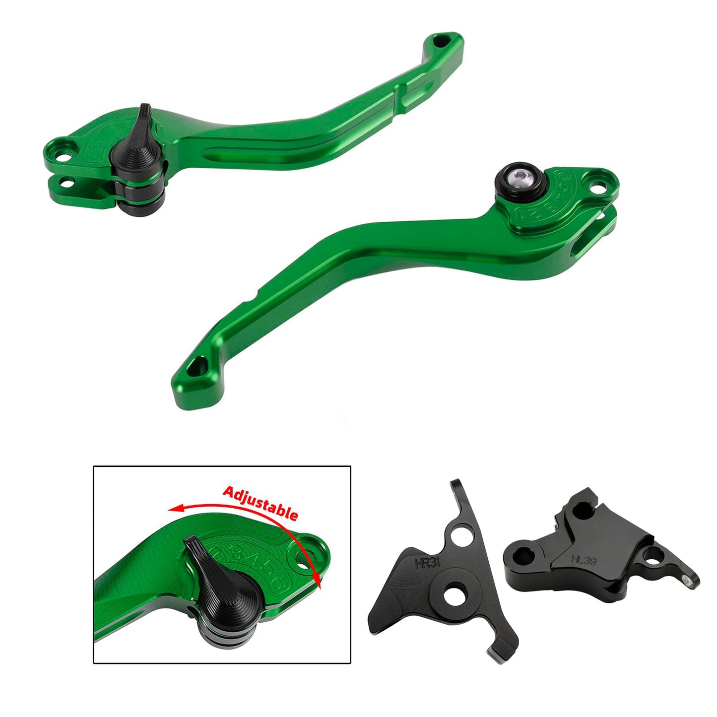 CNC Short Clutch Brake Lever fit for CFMOTO 450SS 450SR 21-23 450NK 23-24
