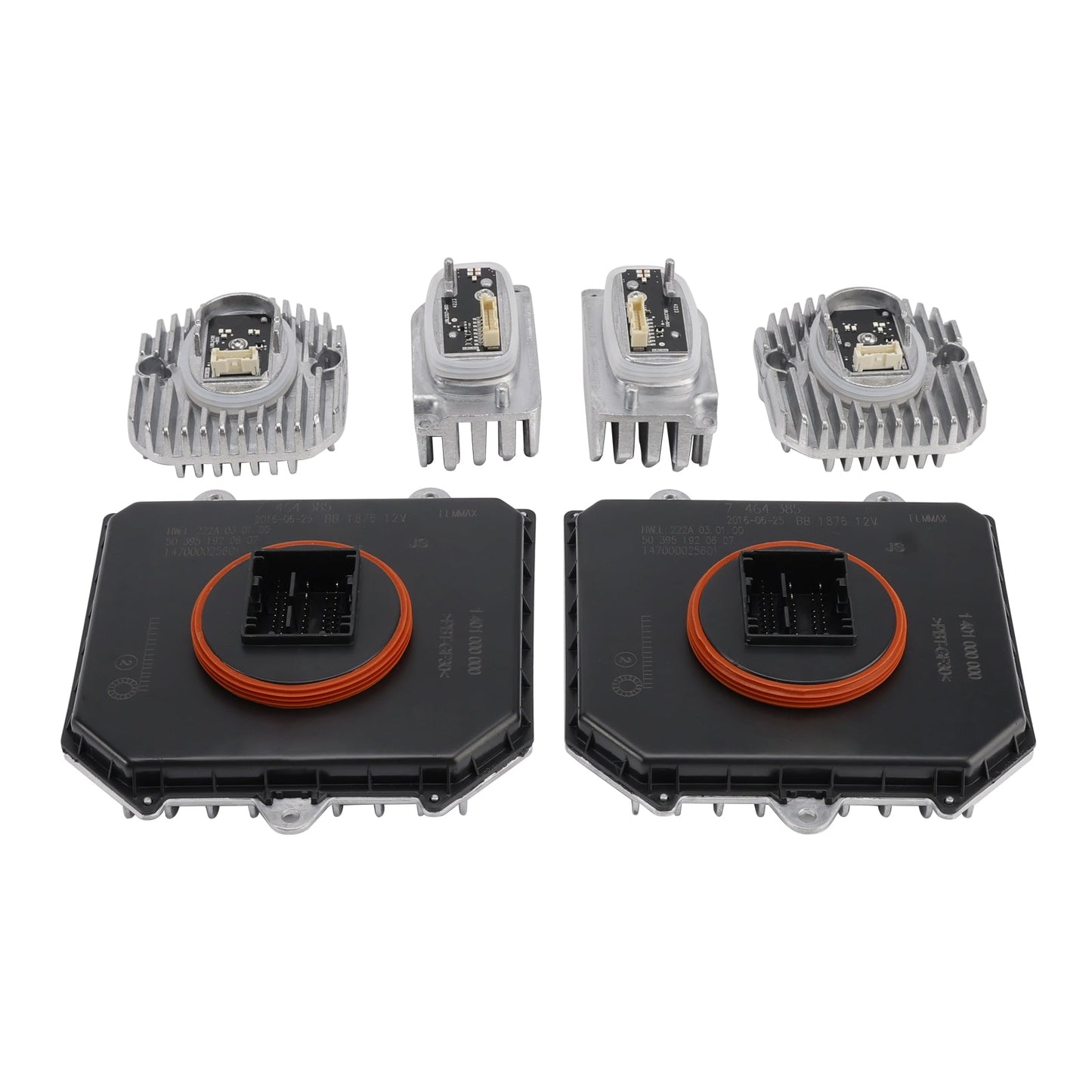 6PCS Adaptive LED Headlight Turn Signal DRL Module For BMW G30 530i 540i