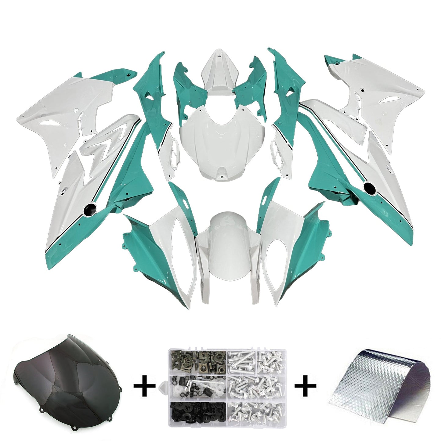 2015-2016 BMW S1000RR Injection Fairing Kit Bodywork Plastic ABS