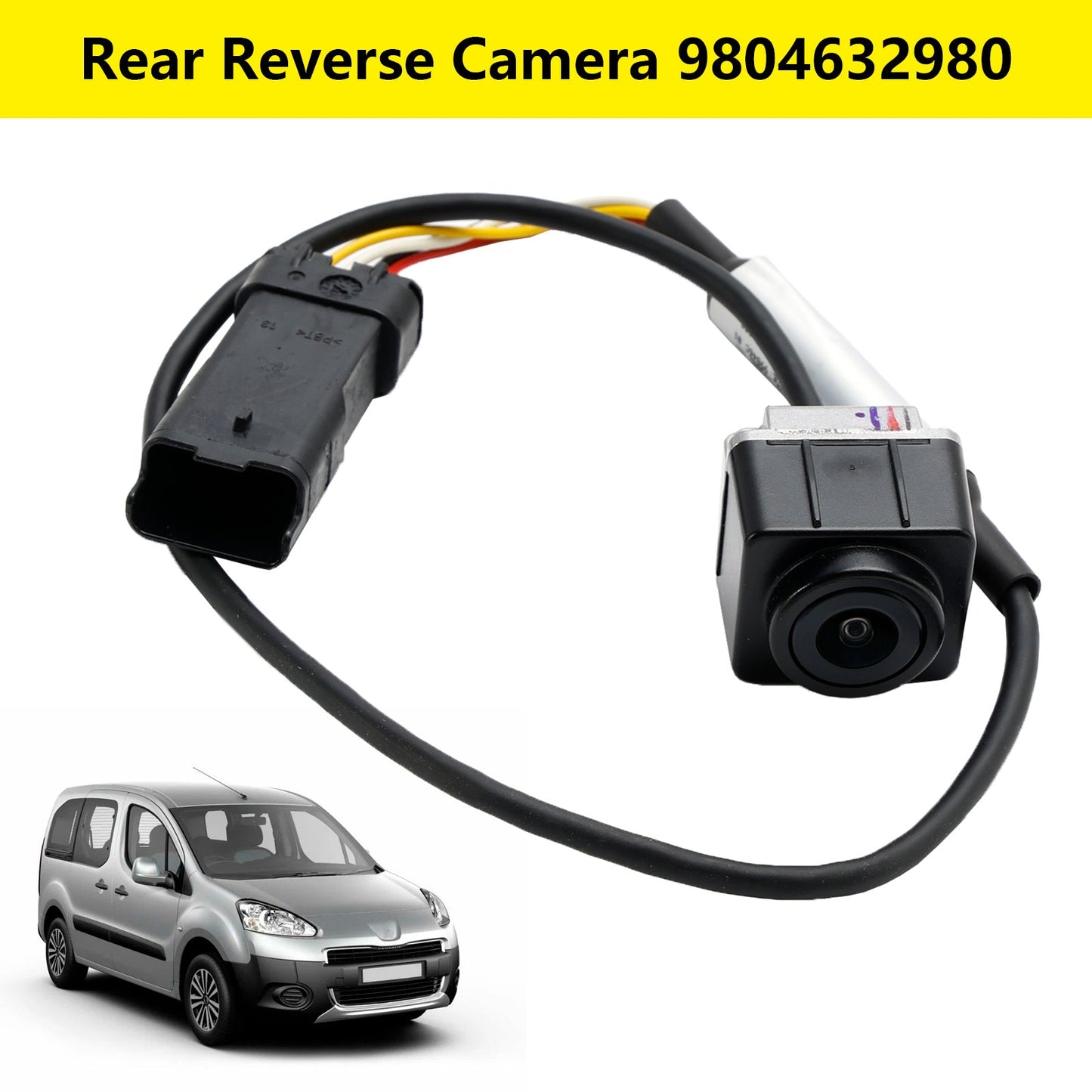 2008-2018 Peugeot Partner UV (B9) Rear Reverse Camera 9804632980