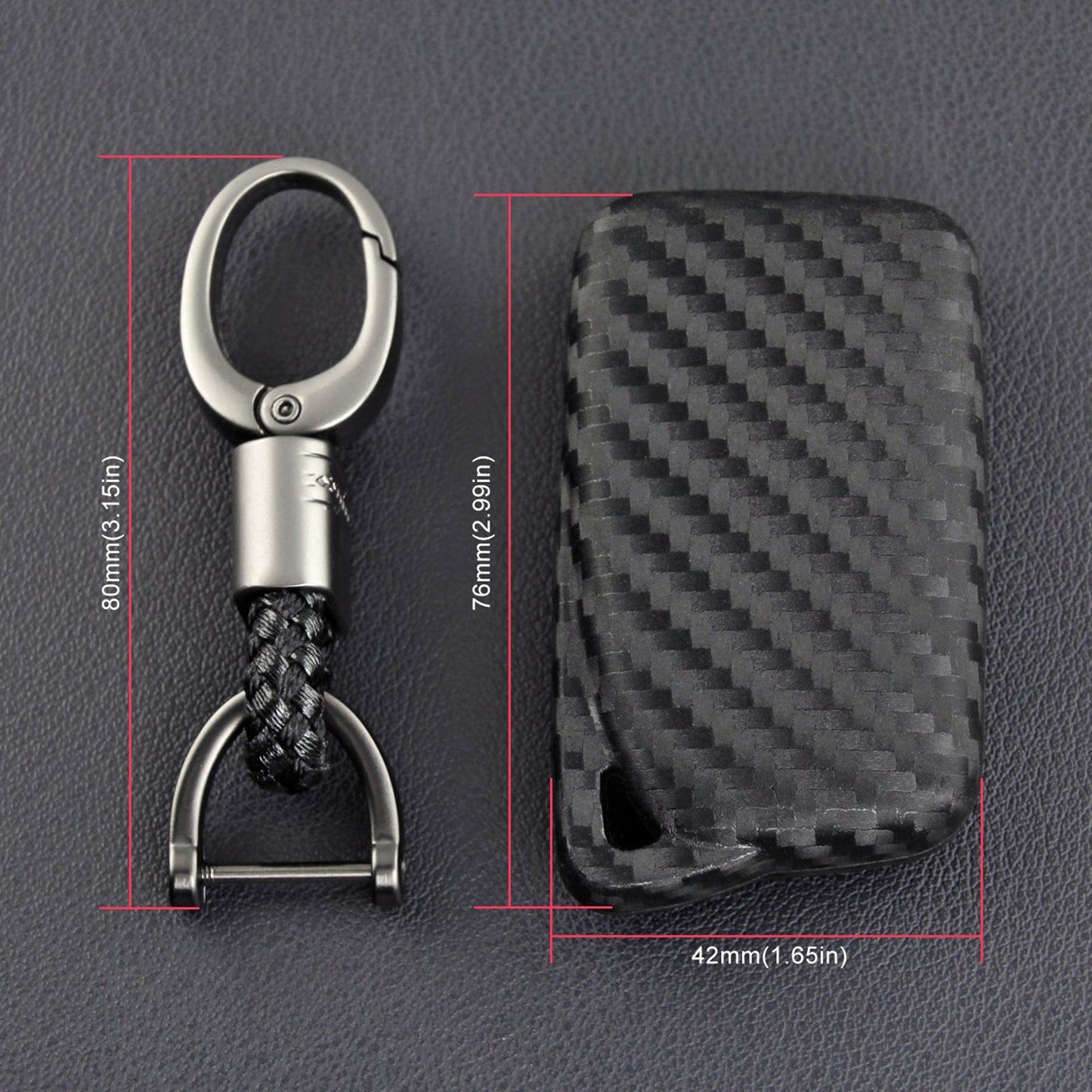 Leather Silicone Car Key Case Cover With Buckle For Lexus