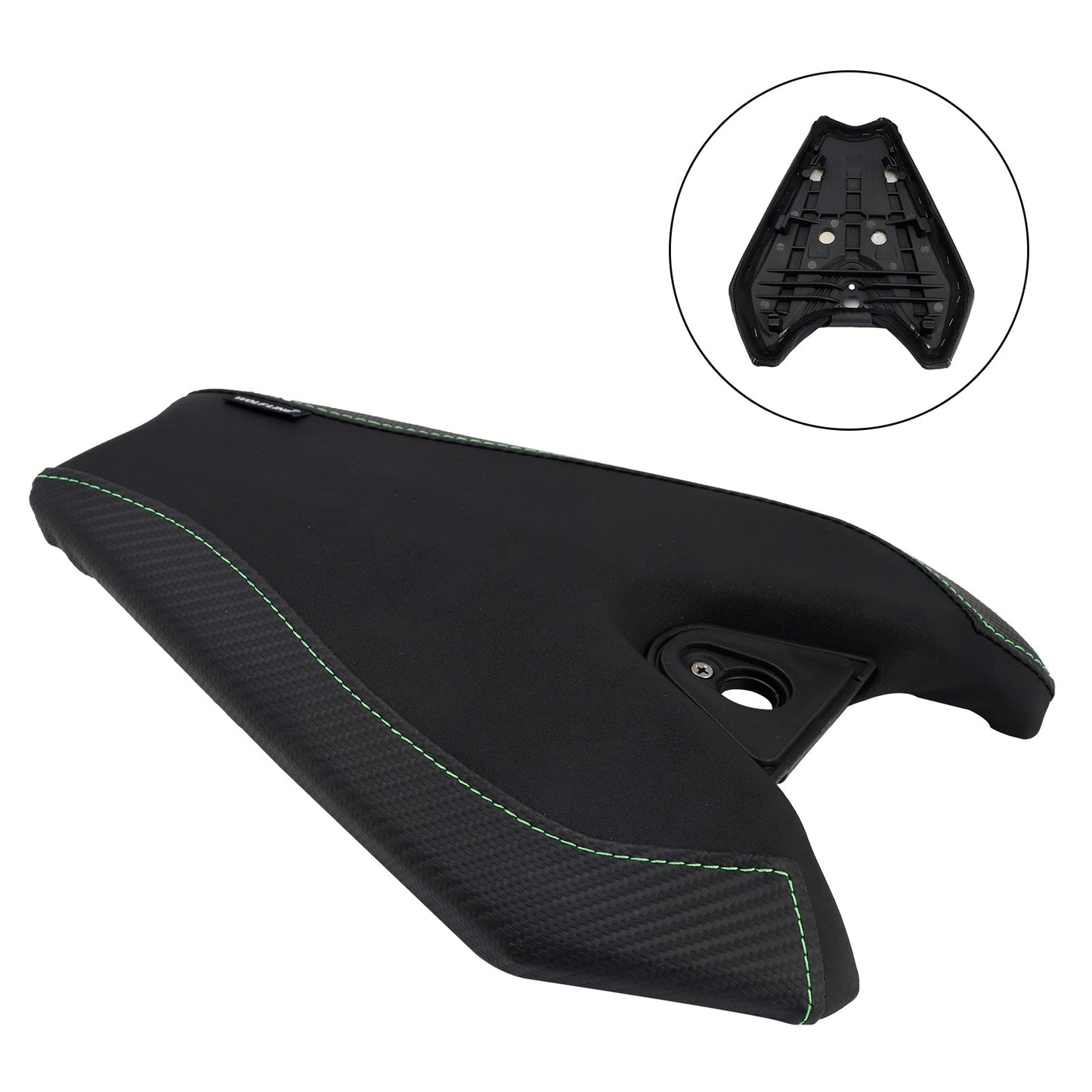 2014-2025 For Kawasaki Z1000 Rear Passenger Seat Cushion Pillion Flat Green2 24 Red