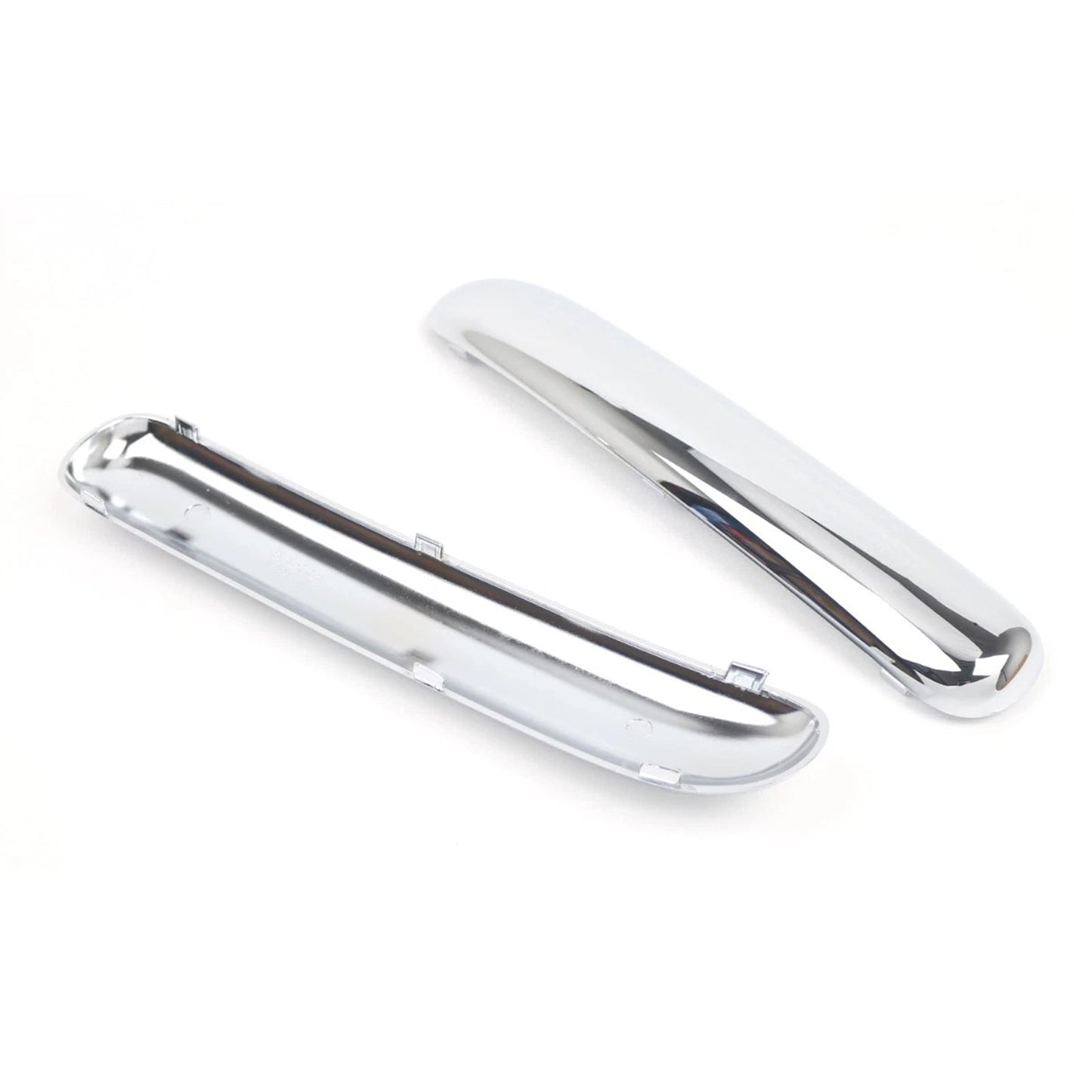 2001-2004 Mini One Cooper R50/R52/R53 Pair Front Bumper Chrome Trim Set