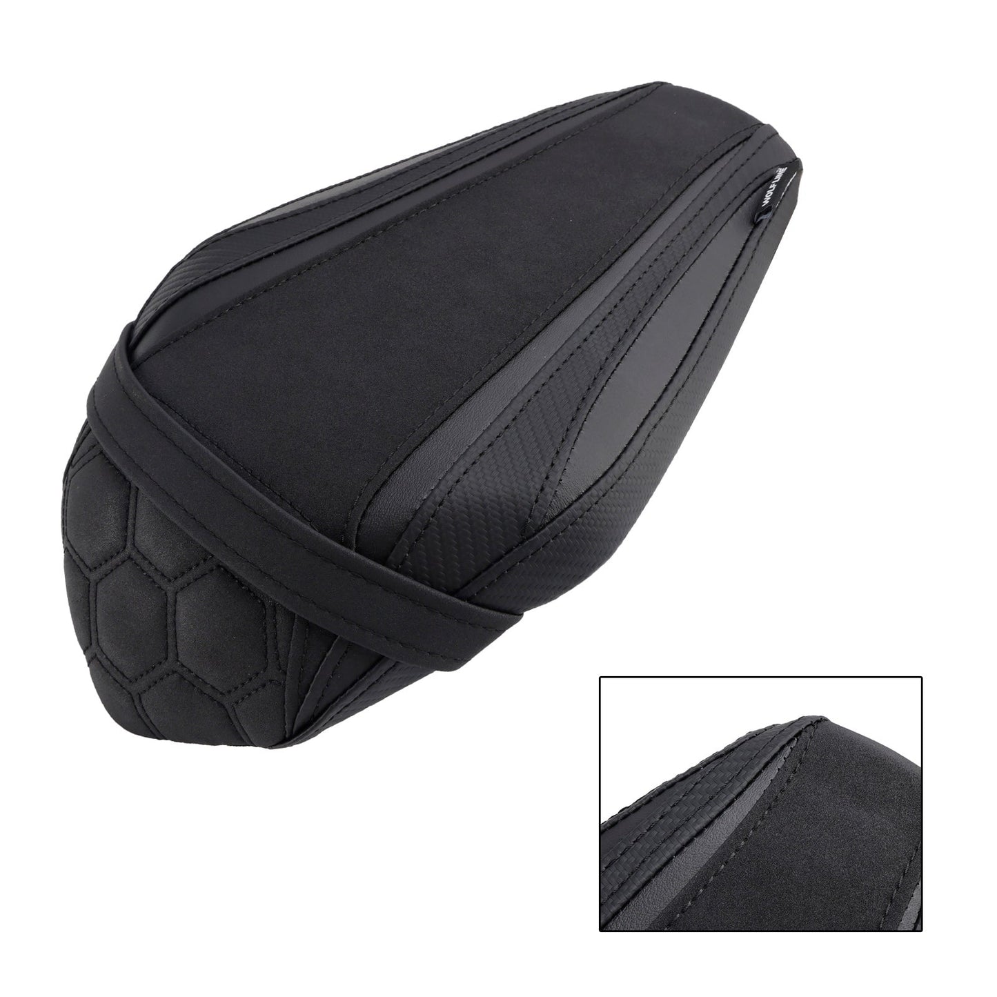 2021-2023 Kawasaki Zx-10R/Rr Rear Passenger Seat Cushion Pu Pillion Flat Black