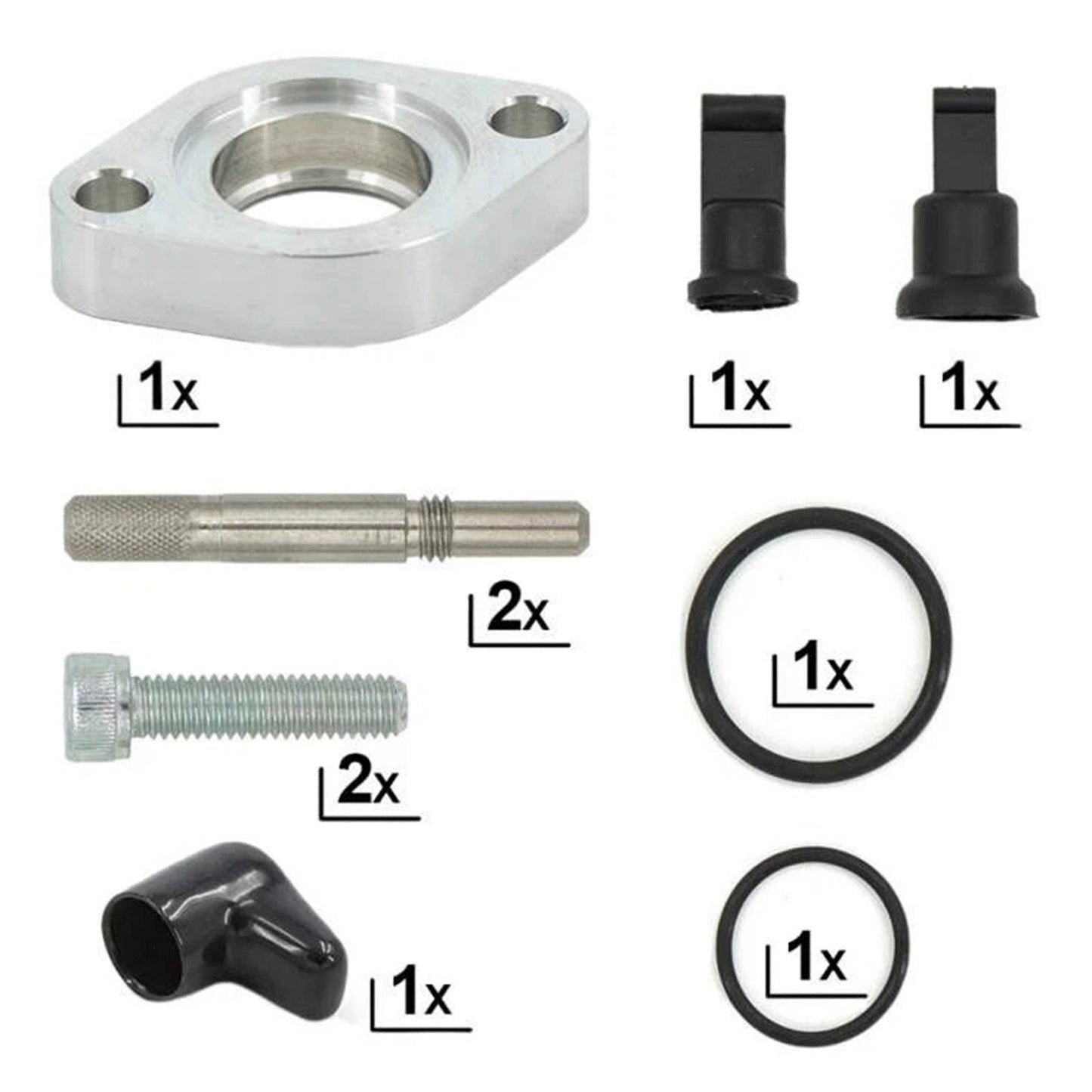Suction Control Valve SCV Kit 294200-0610 294200-0611 for Toyota 1AD-FTV 2AD-FTV