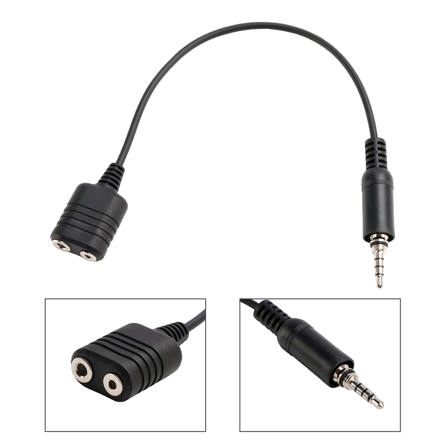 K Interface Headset Port Converter Cable for Yaesu HX290 HX400IS EVX-S24 FT270R