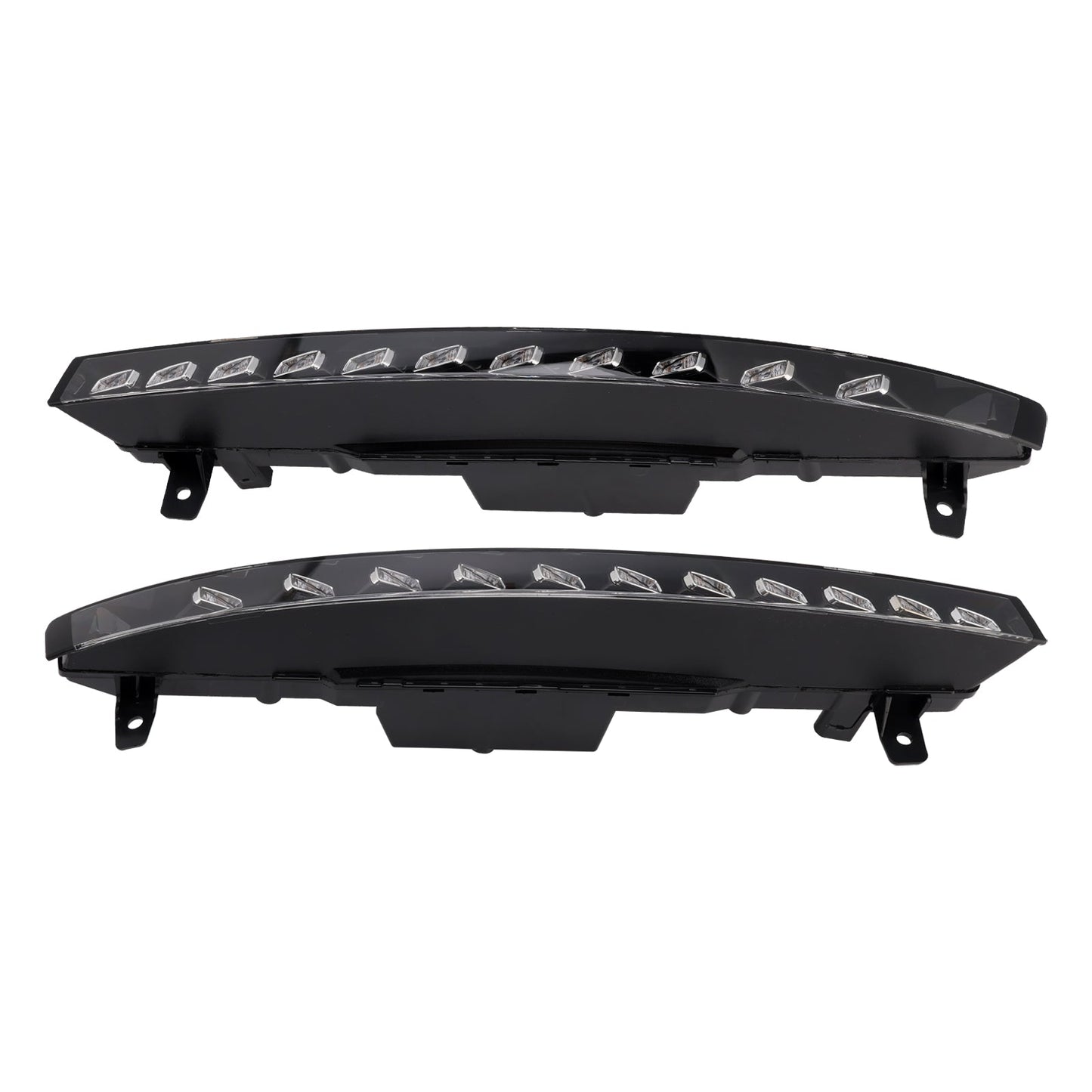 2010-2015 Audi Sport Version Q7 Pair Front Bumper 11 LED Turn Signal Fog Light