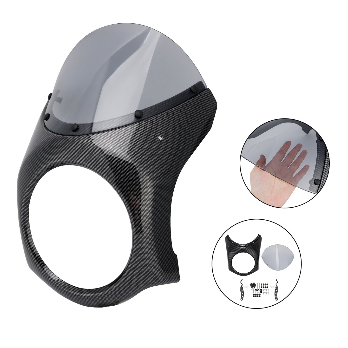 2024-2025 Kawasaki Eliminator 500 Headlight Windscreen Fairing Windshield