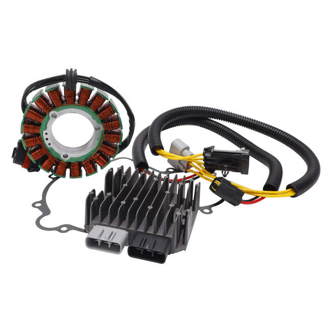 Magneto Coil Stator + Voltage Regulator + Gasket Assy Fit For Polaris Ranger RZR XP 4 900 1000