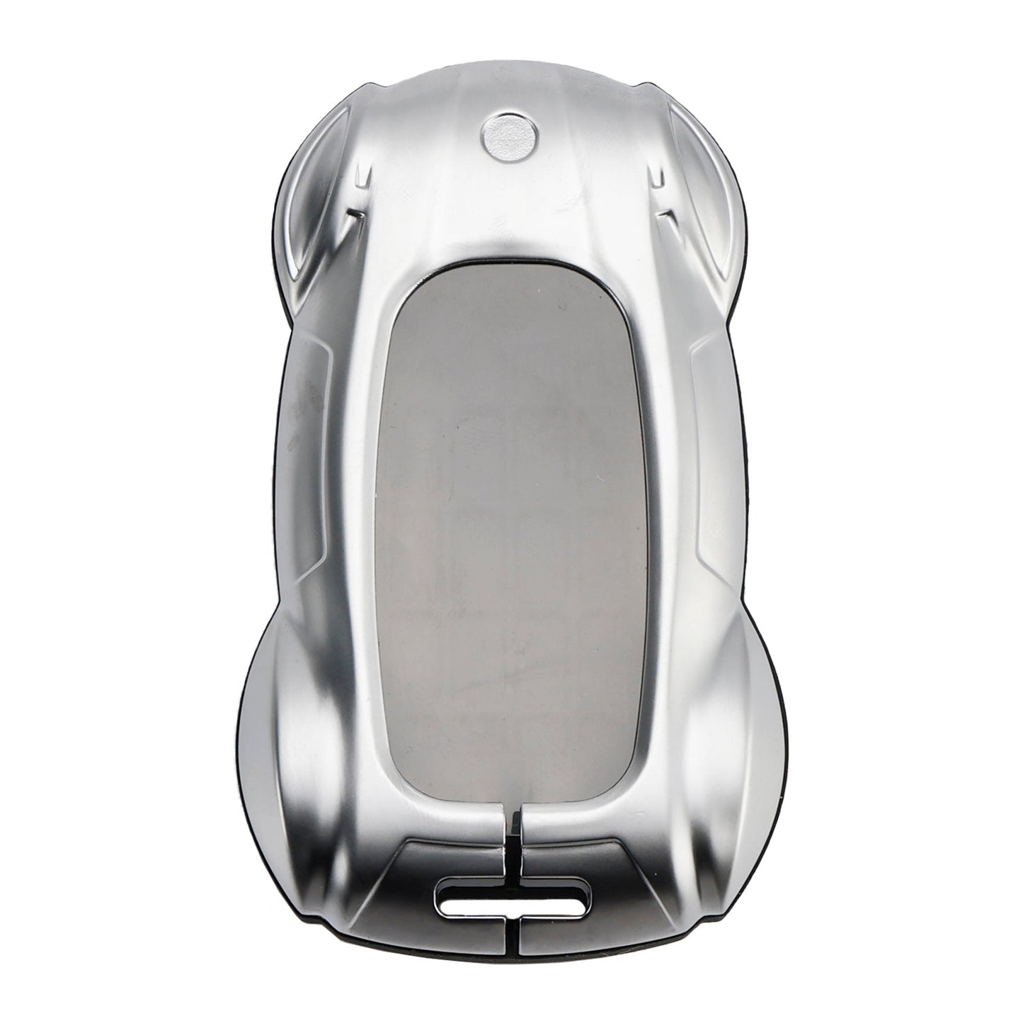 Leather Alloy Zinc Car Key Silvery Case Cover For Lexus ES260h/RX350h/LS500h