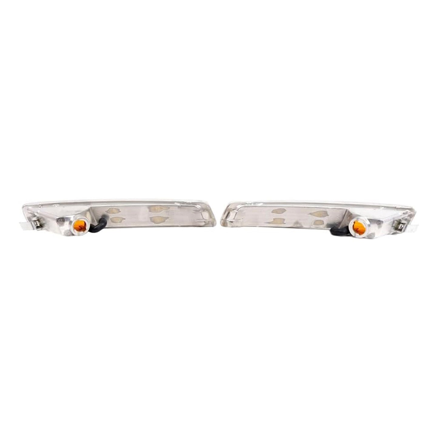 2006-2010 VW Beetle Pair Front Bumper Turn Signal Light Without Bulbs 1C0953041R