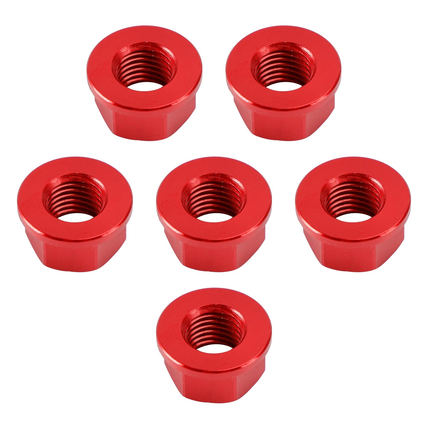 Sprocket Nut Kit M10x1.25 Red For Yamaha YZF-R1 98-14 R3 15-18 YZF-R6 03-21