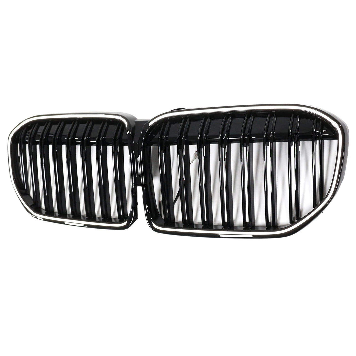 2019-2022 BMW 7 Series G11 G12 Double Slat Gloss Black Front Grill Grille