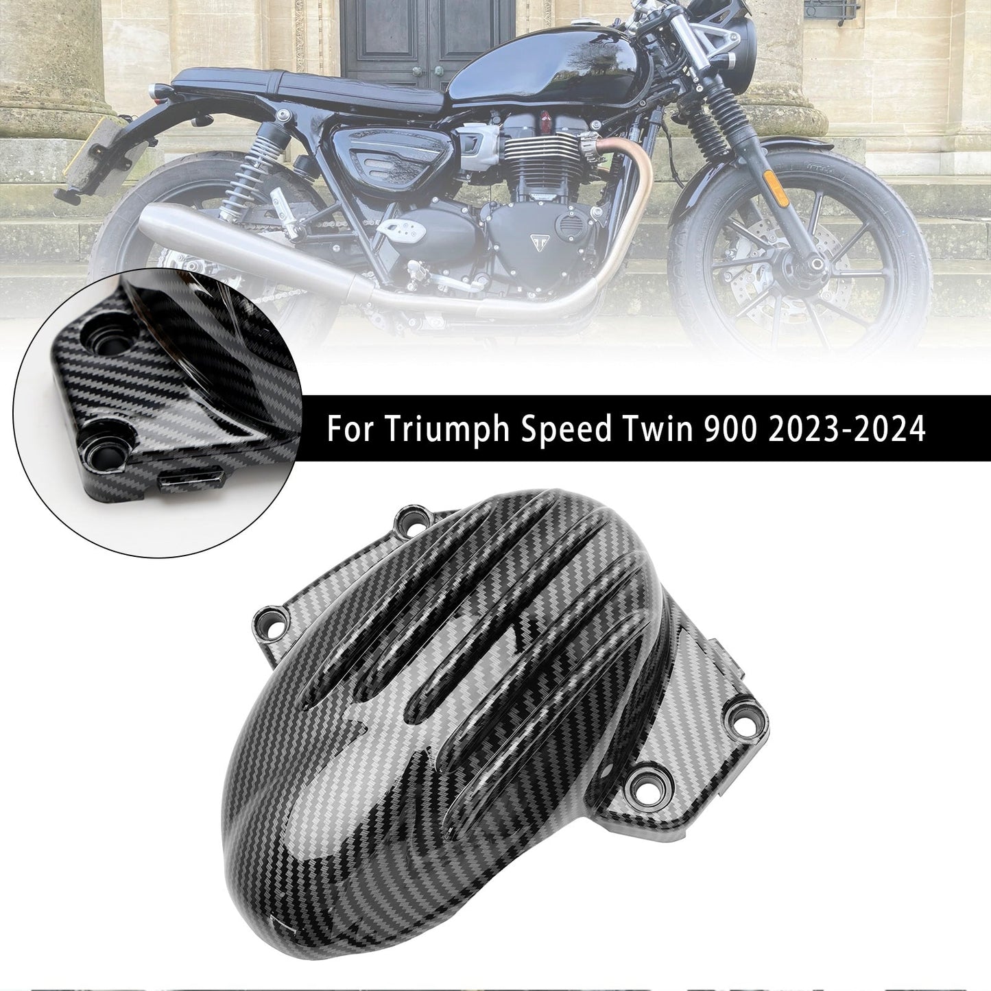 2023-2024 Speed Twin 900 Front Sprocket Chain Guard Fairing Cover