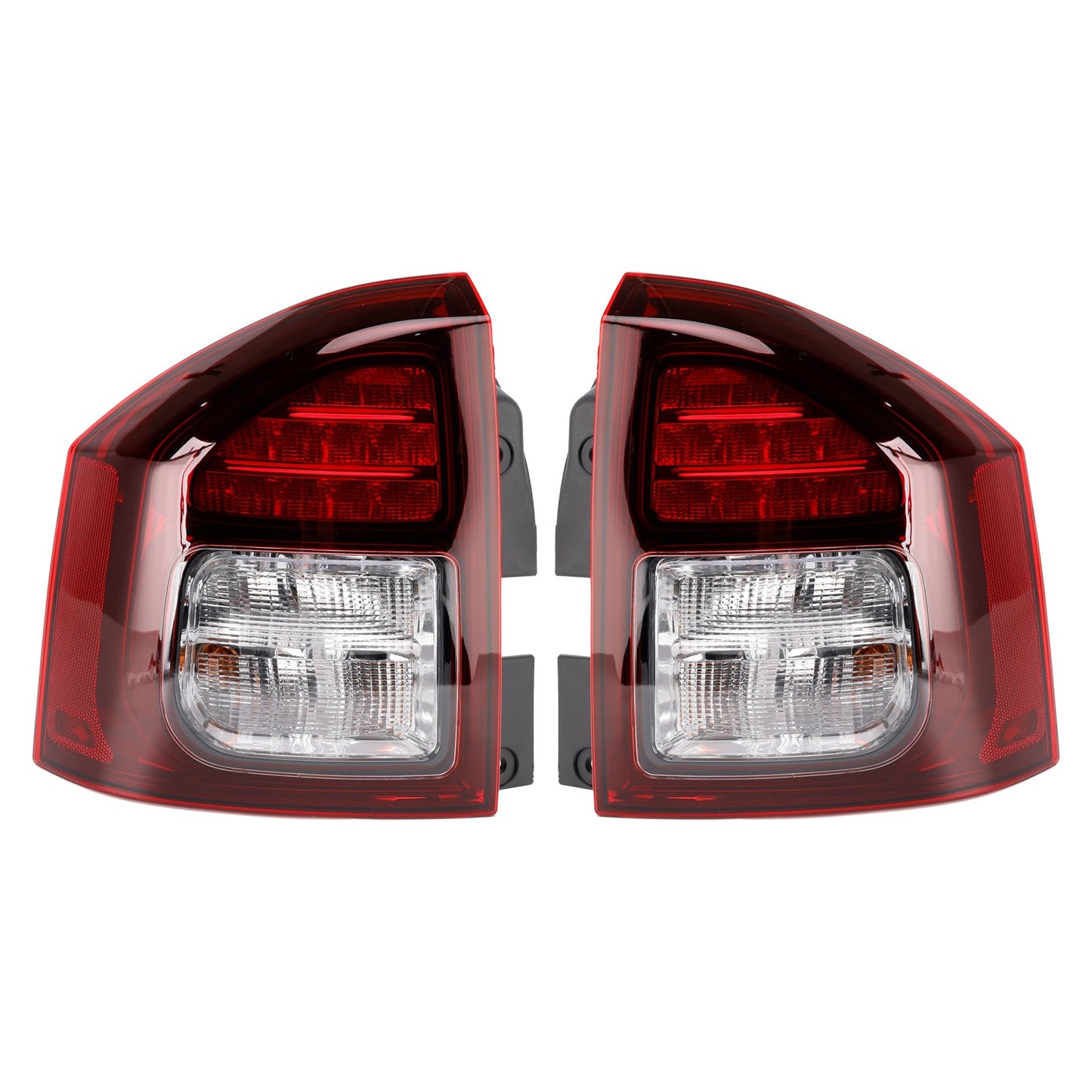 Left+Right Rear Tail Light Rear Lamp Assembly For Jeep Compass 2014-2017