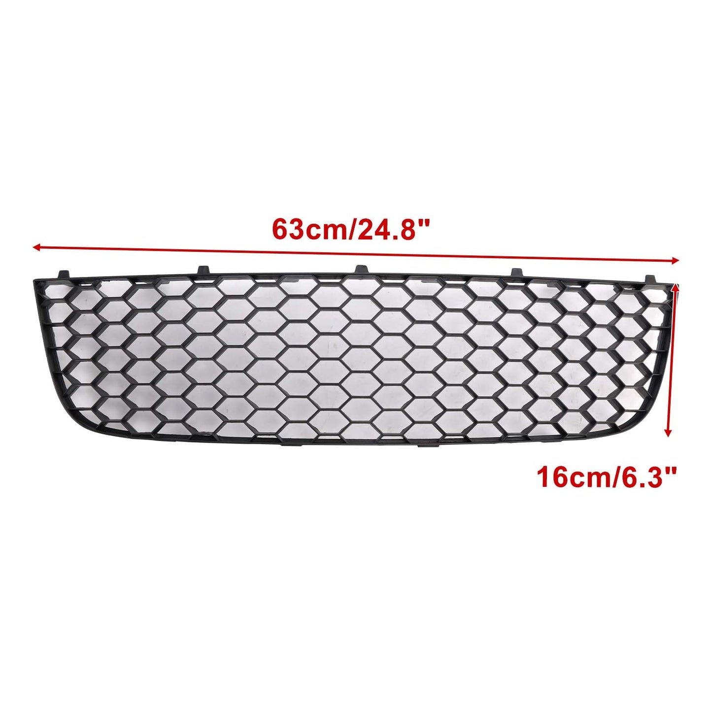 Front Center Lower Bumper Grille Grill Fit VW GOLF MK5 GTI 2006-2009
