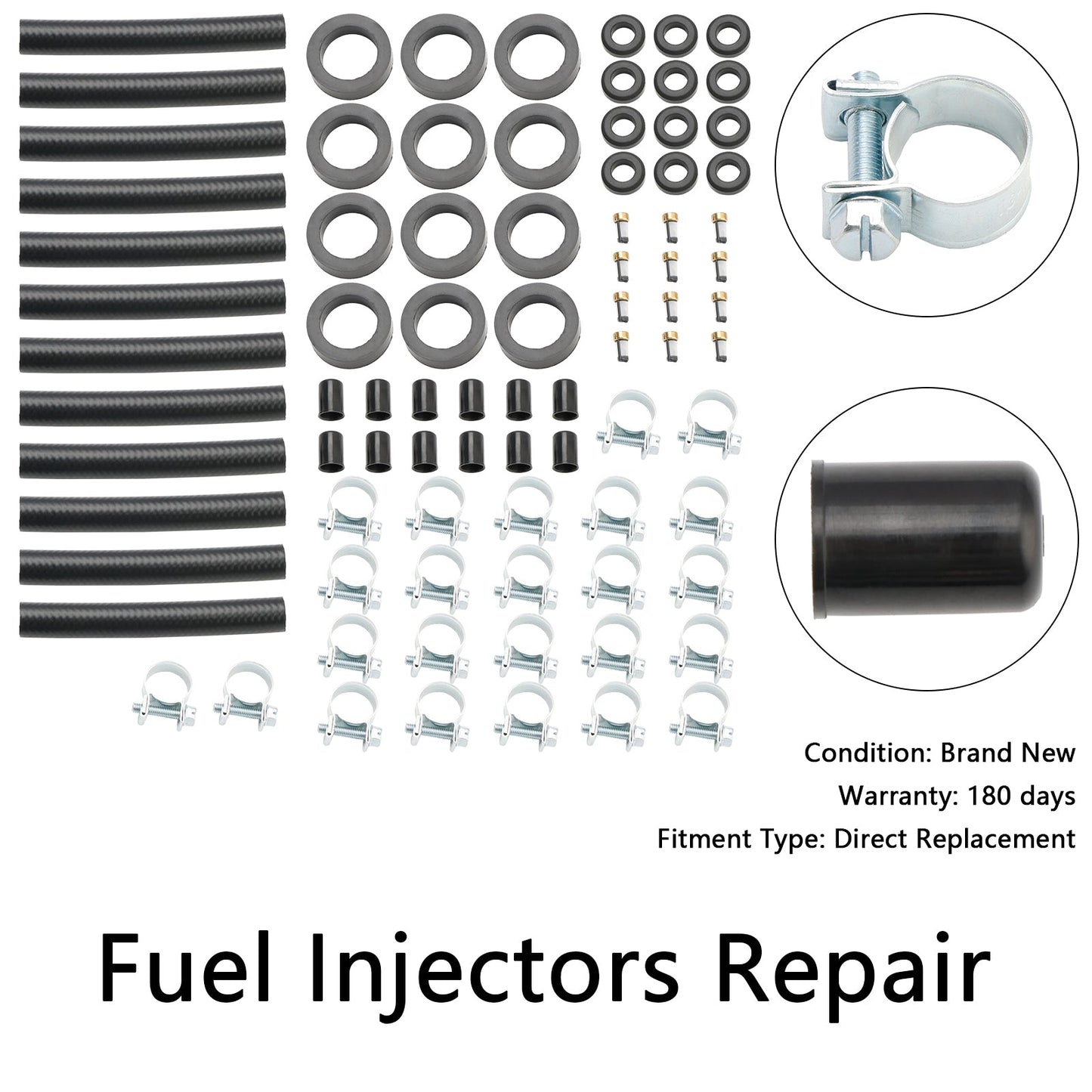 1970-1989 Alfa Romeo Milano 12PCS Fuel Injector Repair Kit