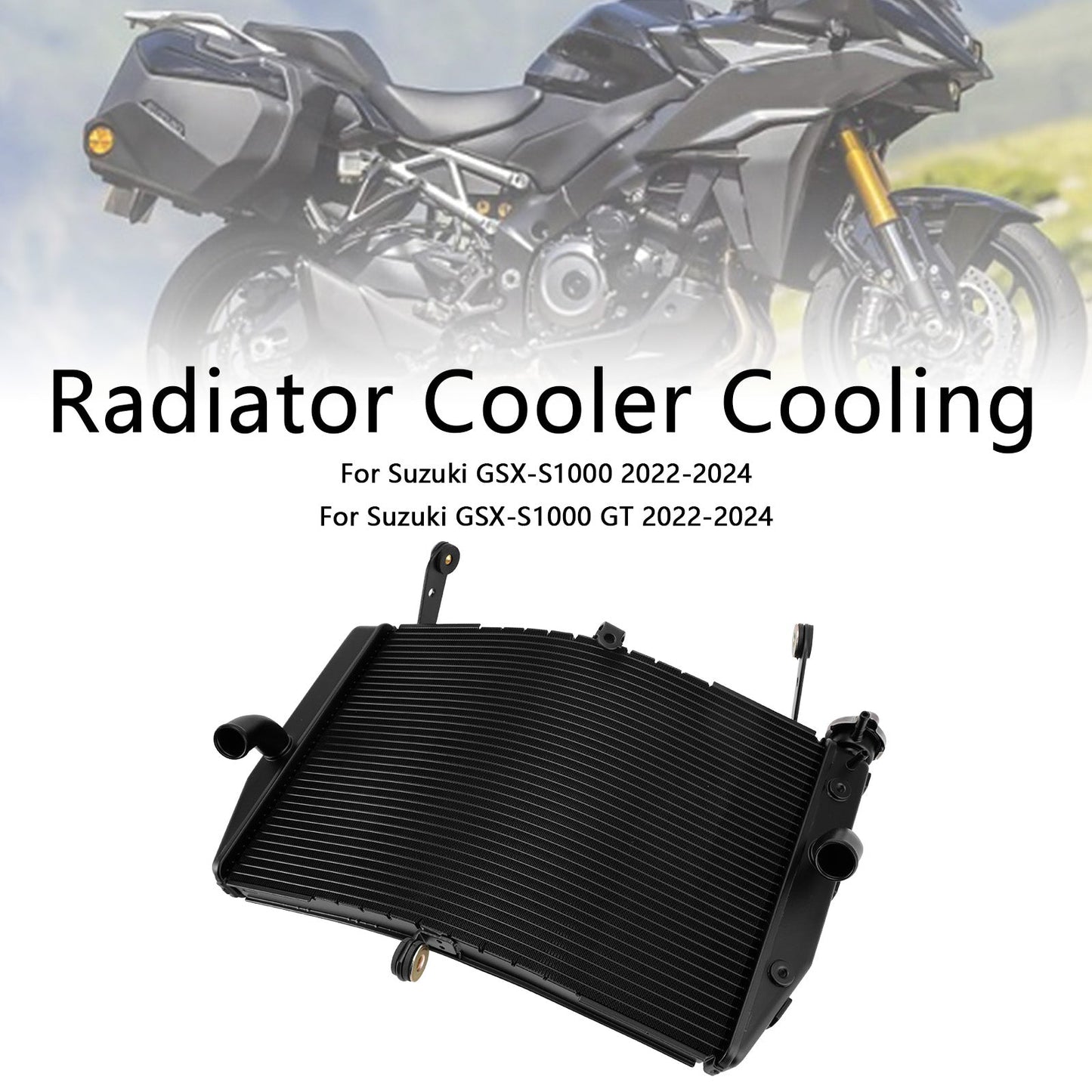 2022-2024 Suzuki GSX-S1000 / GT Radiator Cooling Engine Cooler